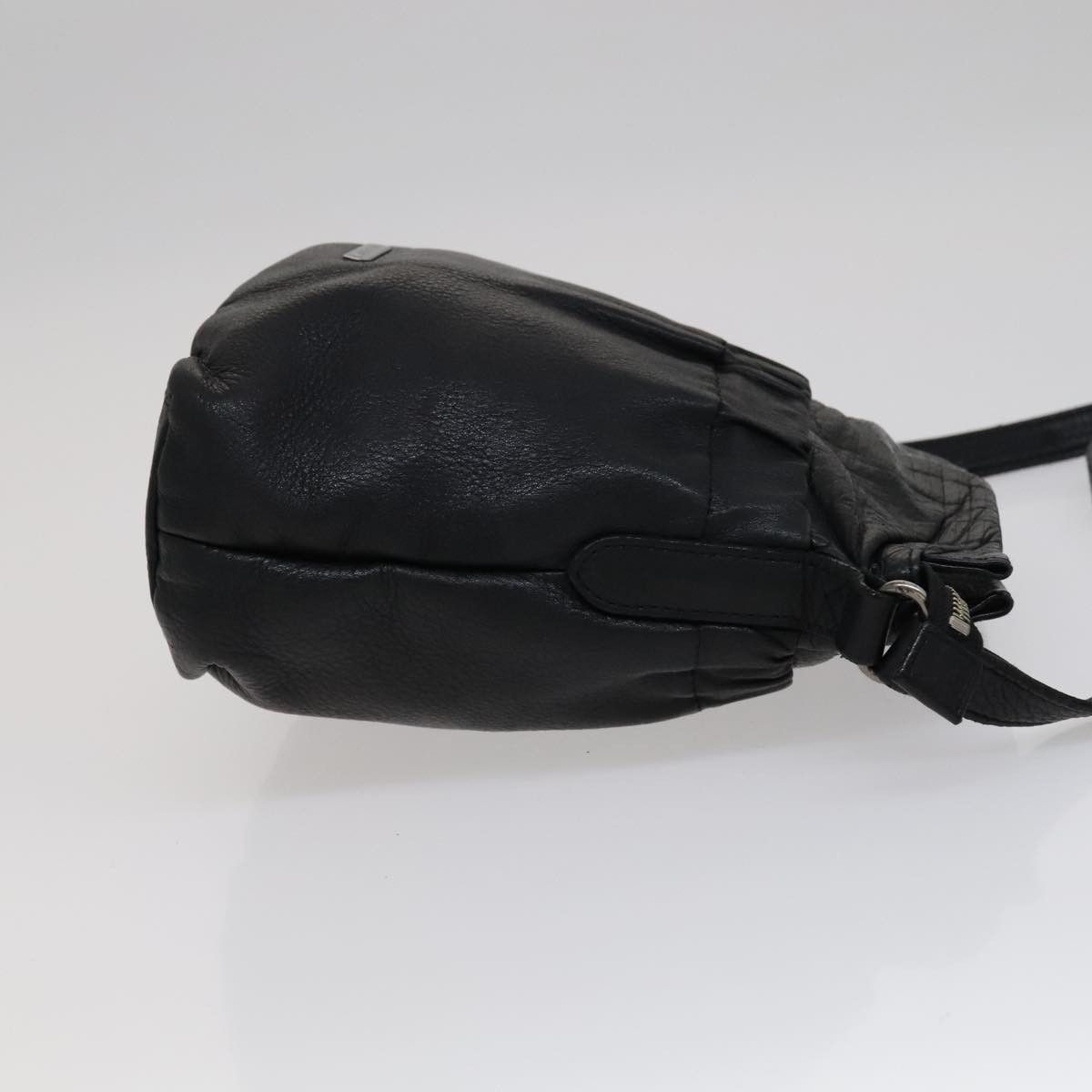 Burberry Black Leather Shoulder Bag (Pre-Owned) Size ONE SIZE - 3 Thumbnail