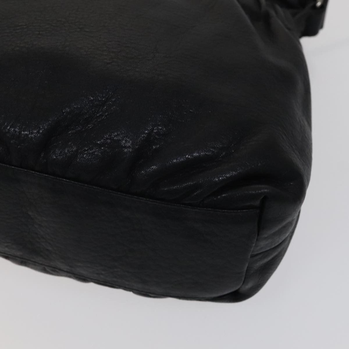 Burberry Black Leather Shoulder Bag (Pre-Owned) Size ONE SIZE - 9 Thumbnail