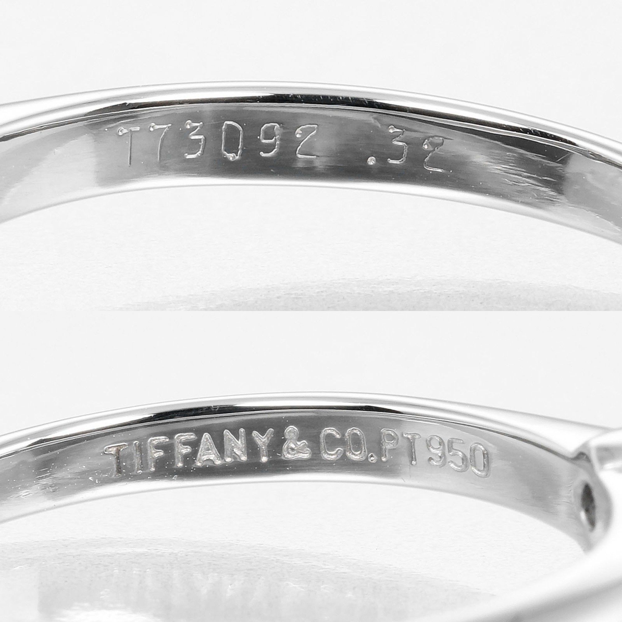 Tiffany & Co. Tiffany & Co. Solitaire Ring Size 8 0.32ct VS2/E/GOOD Pt950 Platinum Diamond Approx. 3g Size ONE SIZE - 4 Thumbnail
