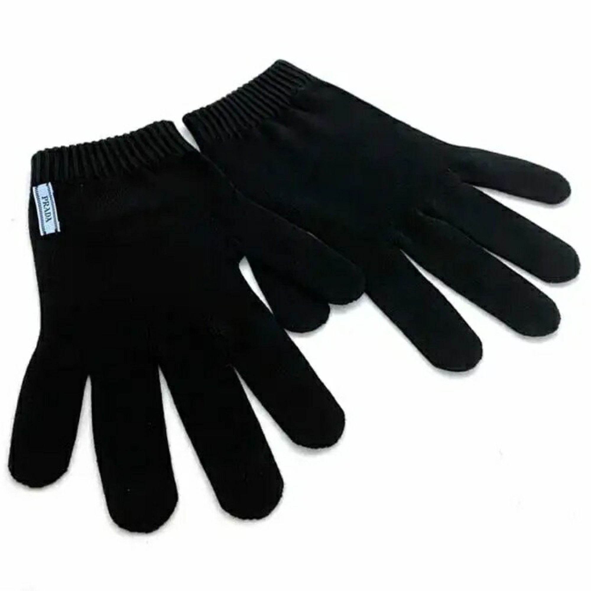 Prada Prada gloves ec-22055 Black NERO DNA615 100% cotton PRADA for women Size ONE SIZE - 5 Thumbnail