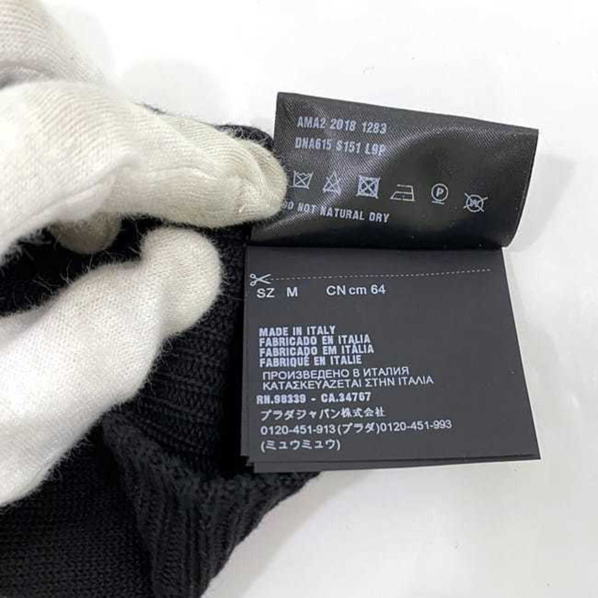 Prada Prada gloves ec-22055 Black NERO DNA615 100% cotton PRADA for women Size ONE SIZE - 9 Thumbnail