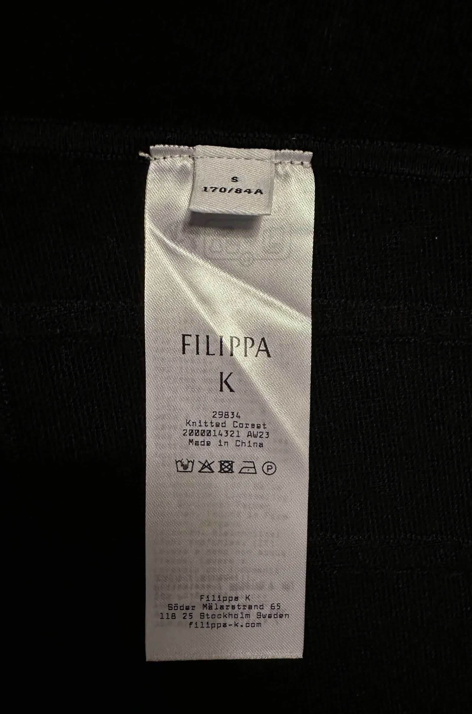 Filippa K Filippa K Knitted corset Top Size S / US 4 / IT 40 - 4 Thumbnail