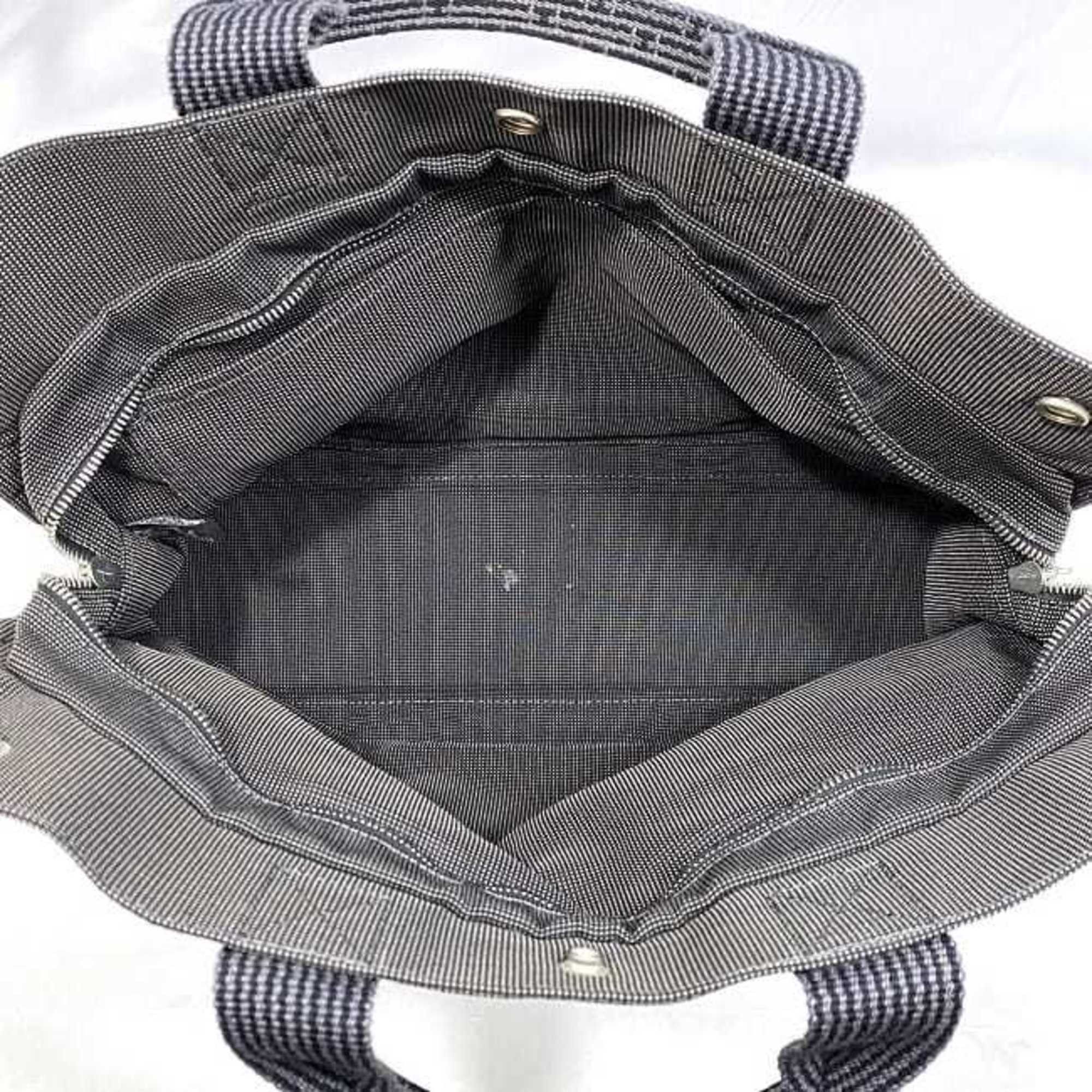 Hermes Hermes Tote Bag Air MM ec-22139 Grey Line Canvas HERMES Women's Men's Unisex Size ONE SIZE - 7 Thumbnail