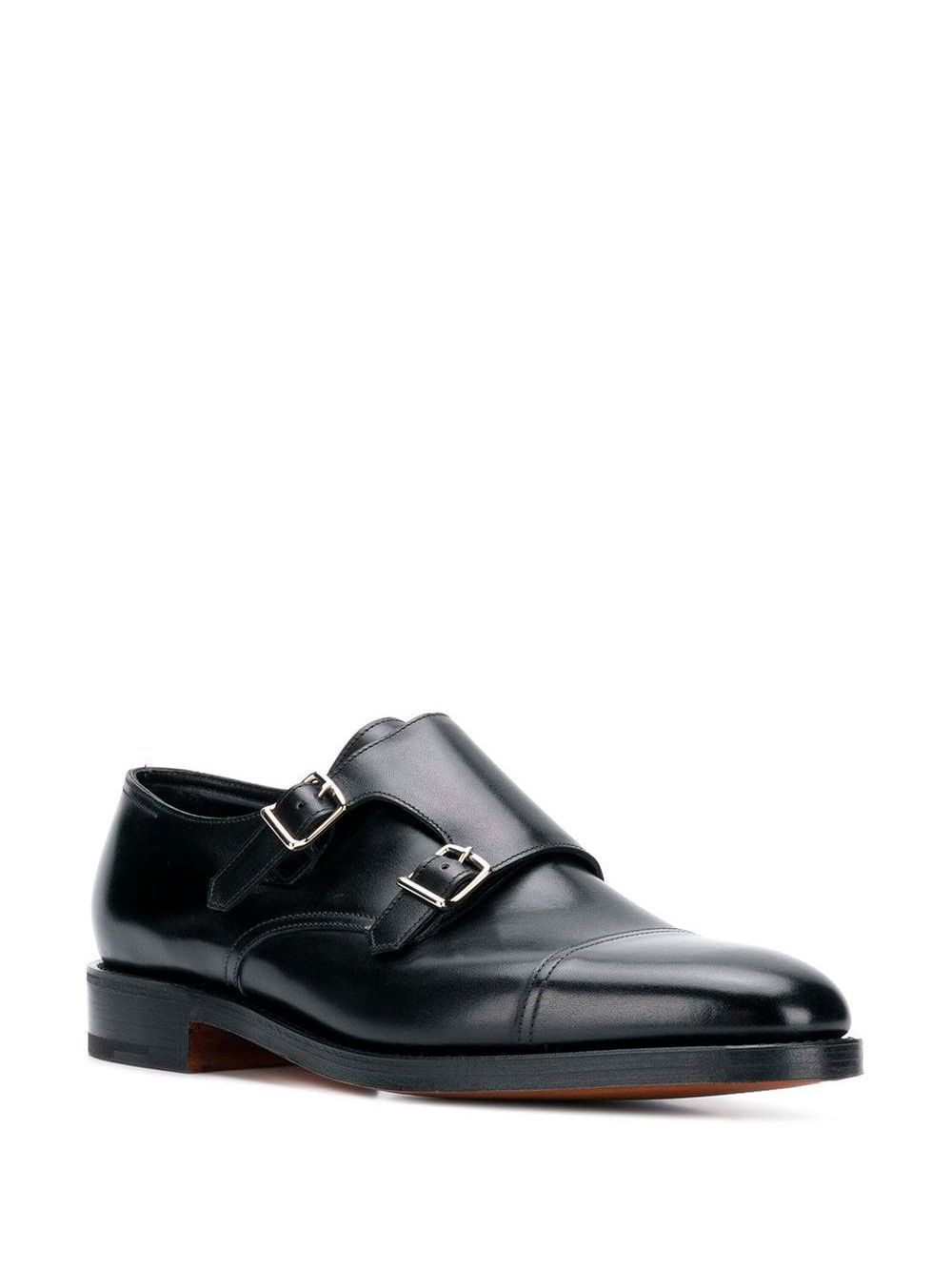 John Lobb WILLIAM DOUBLE BUCKLE SHOES Size US 7 / EU 40 - 2 Thumbnail