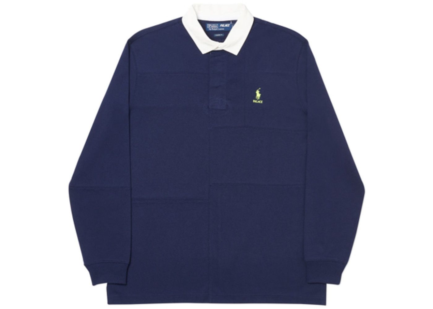 Polo Ralph Lauren Palace Ralph Lauren Navy Pieced Rugby L | Grailed