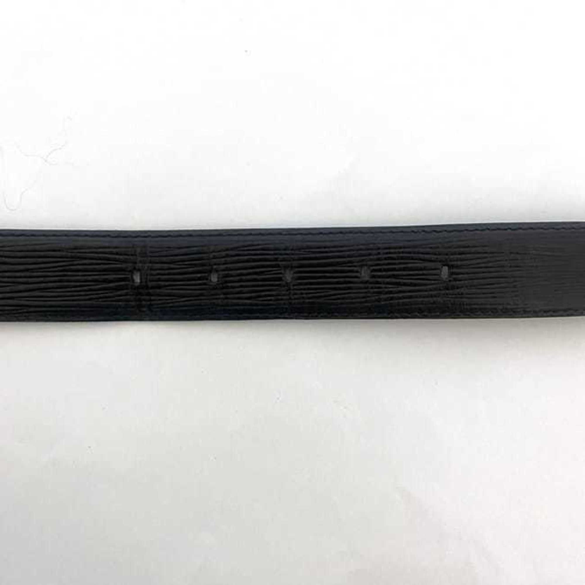 Louis Vuitton Louis Vuitton Belt Santur Classic ec-21955 Black Noir Epi M6832Q Waist 85cm Leather VI0956 LOUIS VUITTON Buckle Gold Women's Men's Size ONE SIZE - 8 Thumbnail