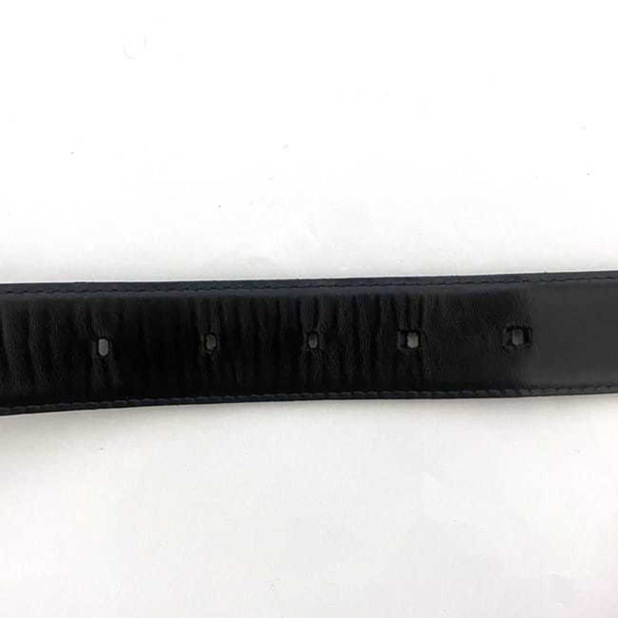 Louis Vuitton Louis Vuitton Belt Santur Classic ec-21955 Black Noir Epi M6832Q Waist 85cm Leather VI0956 LOUIS VUITTON Buckle Gold Women's Men's Size ONE SIZE - 9 Thumbnail