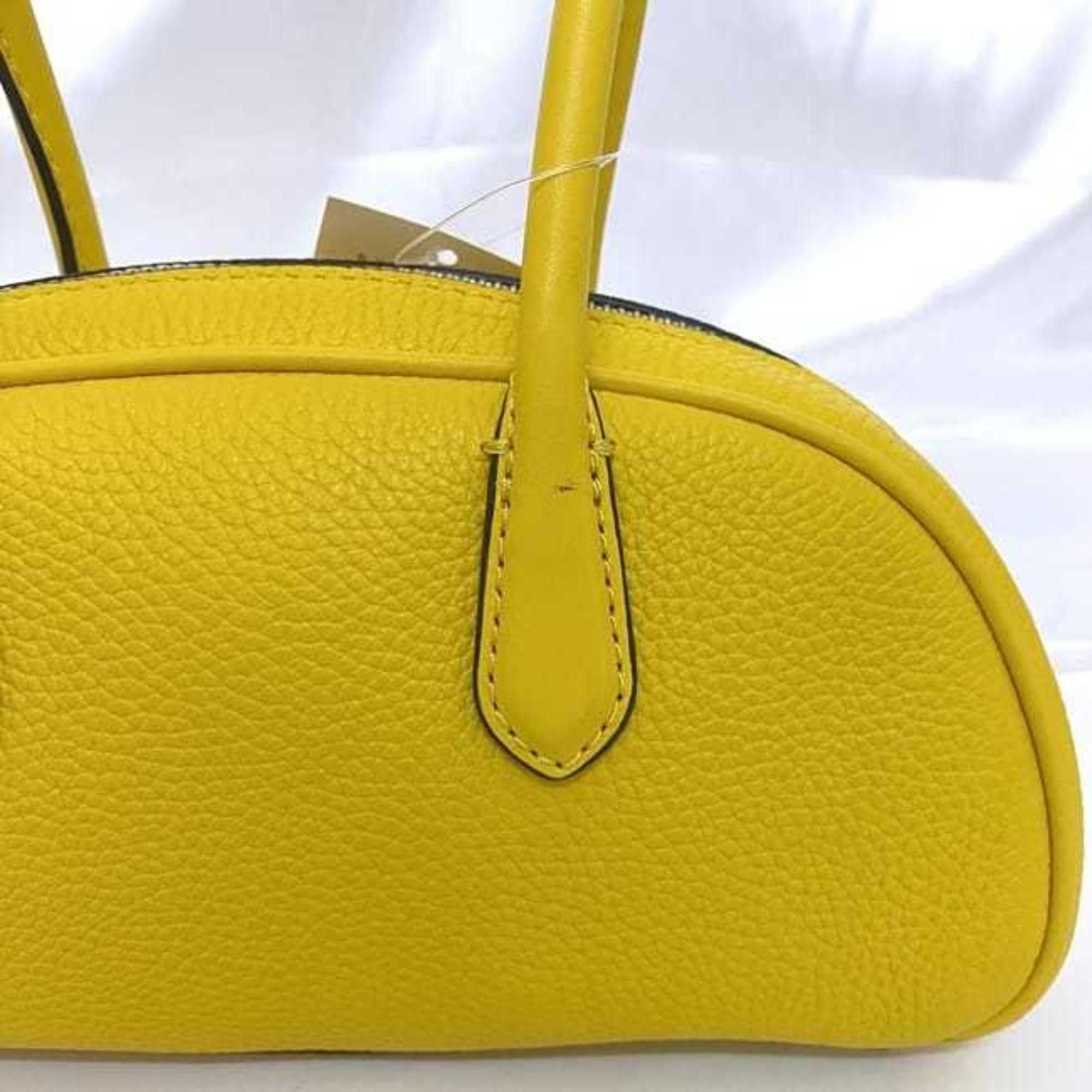 Michael Kors Michael Kors Handbag ec-22118 Yellow 30T4S1VS5T B.DNDLI Leather MICHAEL KORS Freestanding Boston Size ONE SIZE - 8 Thumbnail