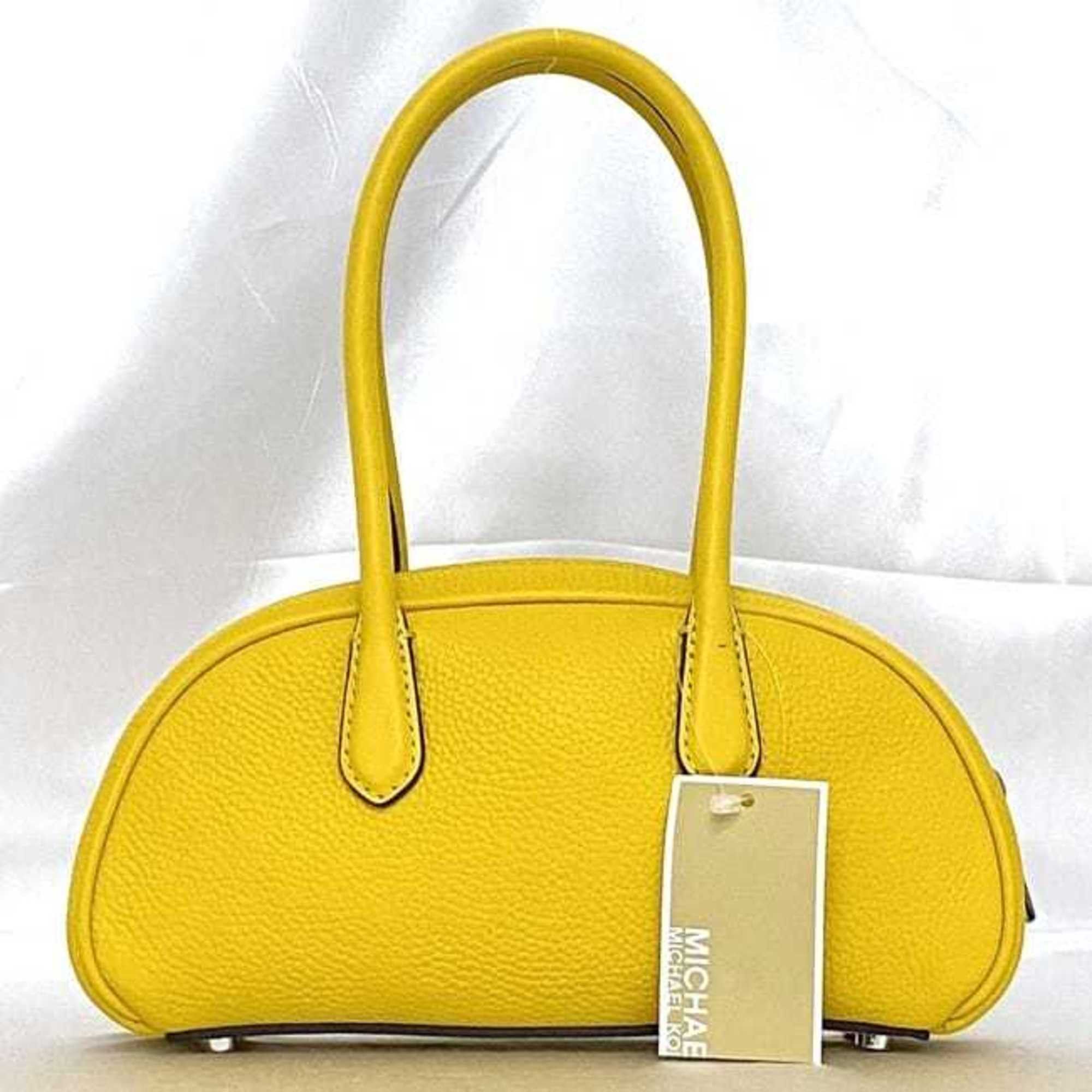 Michael Kors Michael Kors Handbag ec-22118 Yellow 30T4S1VS5T B.DNDLI Leather MICHAEL KORS Freestanding Boston Size ONE SIZE - 4 Thumbnail