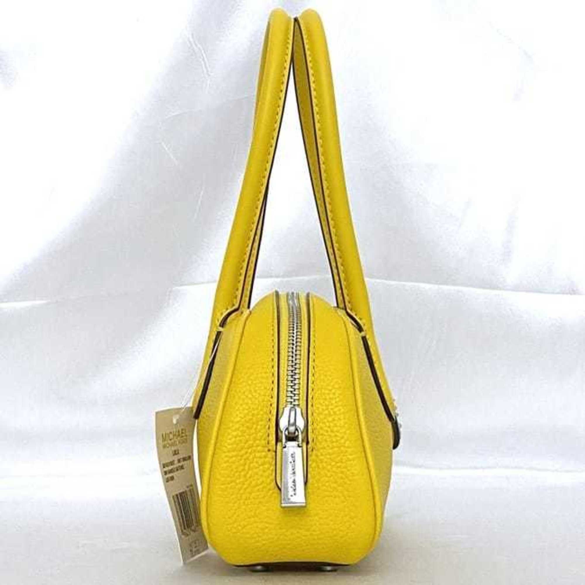 Michael Kors Michael Kors Handbag ec-22118 Yellow 30T4S1VS5T B.DNDLI Leather MICHAEL KORS Freestanding Boston Size ONE SIZE - 3 Thumbnail