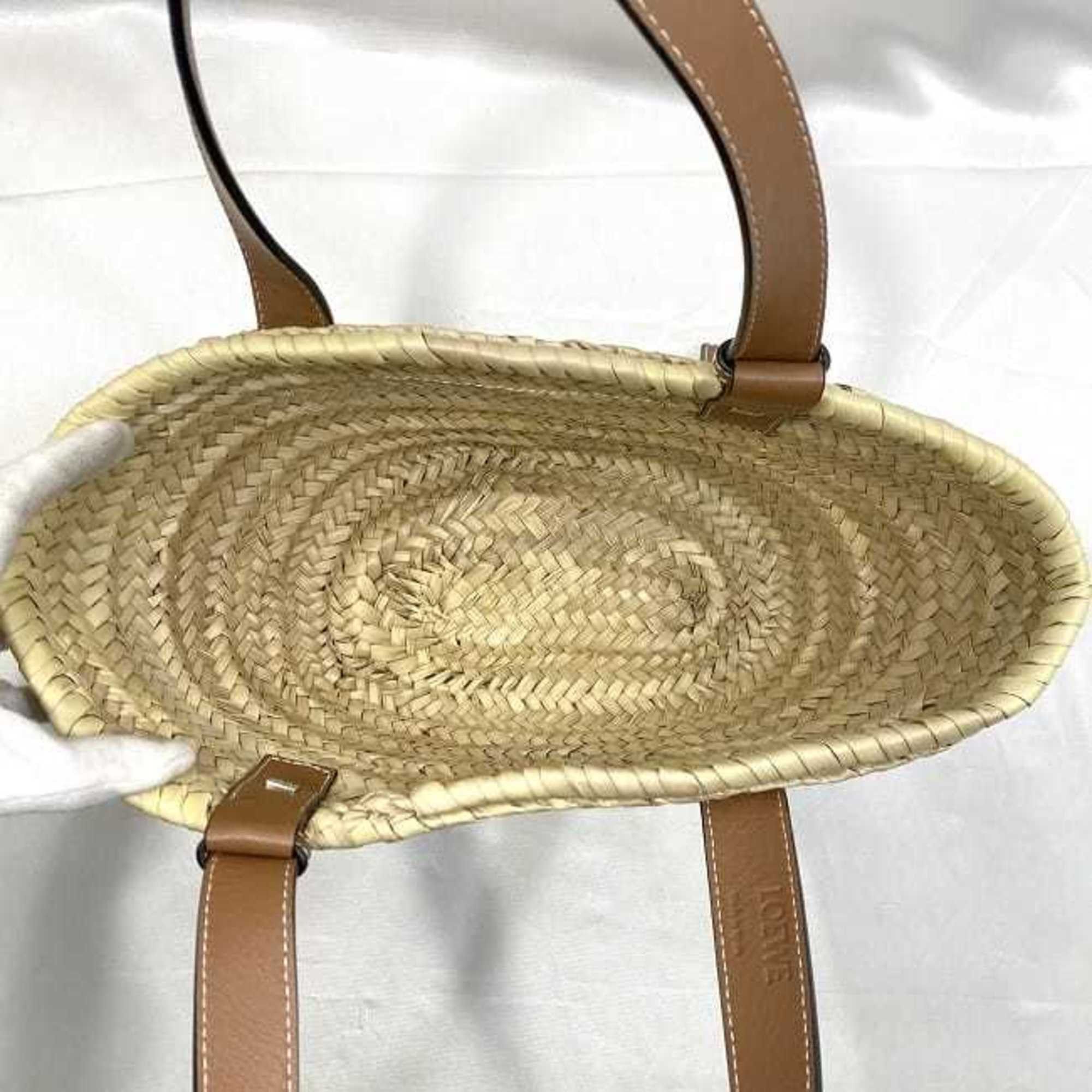 Loewe LOEWE f-22211 beige brown anagram 327.02.S93 palm leaf calf leather 411926 handbag tote bag ladies Size ONE SIZE - 7 Thumbnail