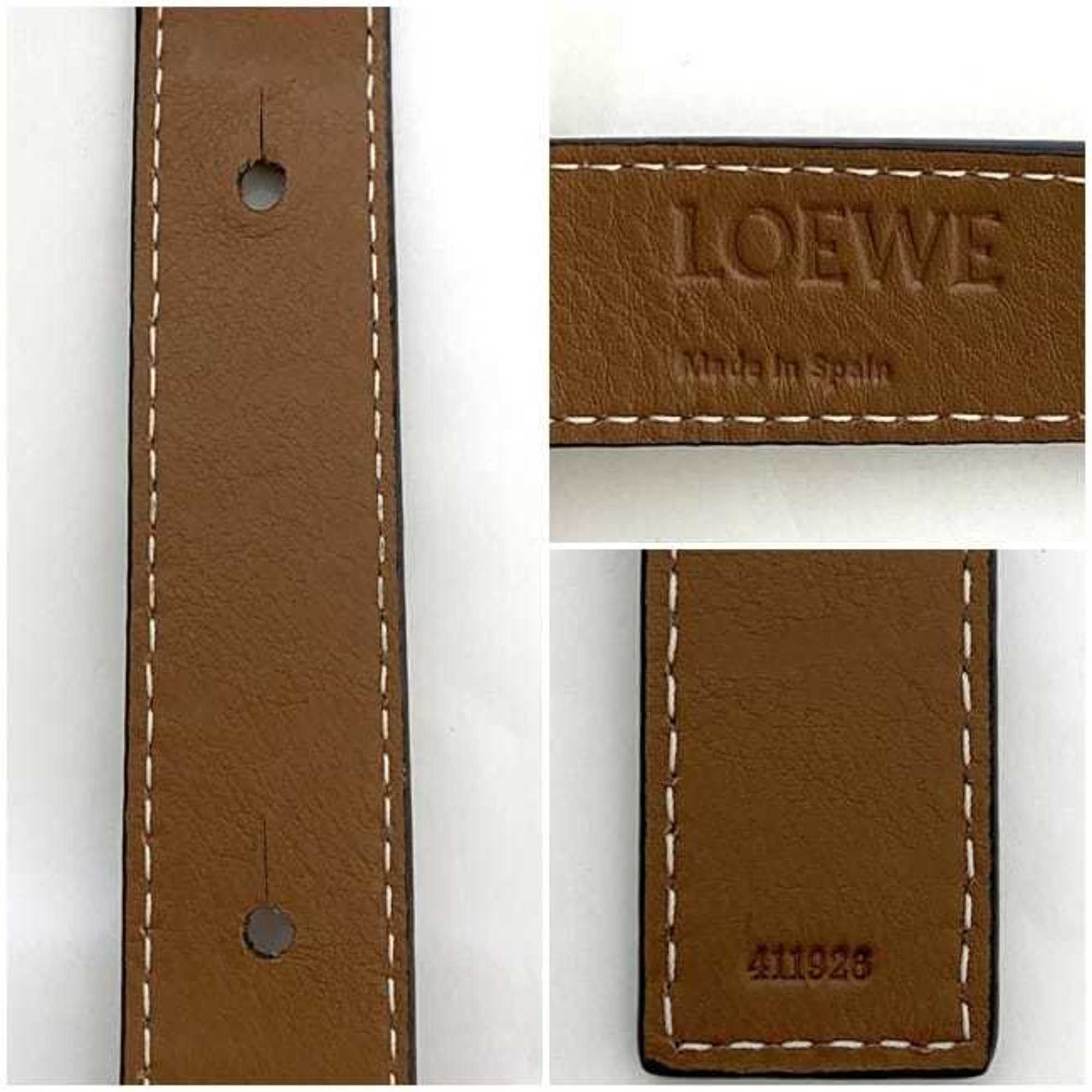 Loewe LOEWE f-22211 beige brown anagram 327.02.S93 palm leaf calf leather 411926 handbag tote bag ladies Size ONE SIZE - 11 Thumbnail