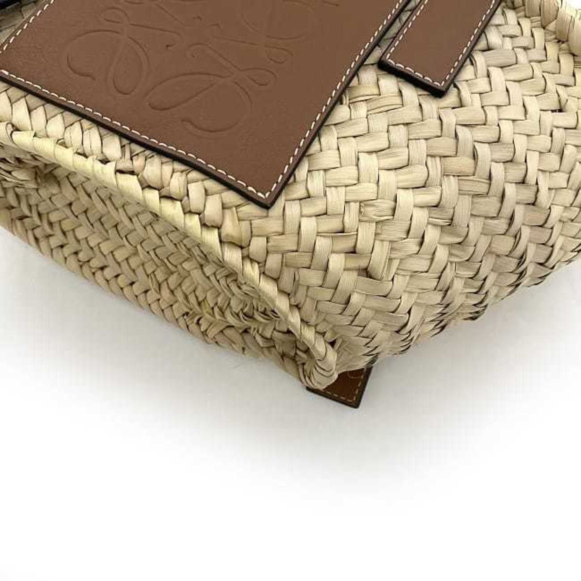 Loewe LOEWE f-22211 beige brown anagram 327.02.S93 palm leaf calf leather 411926 handbag tote bag ladies Size ONE SIZE - 6 Thumbnail