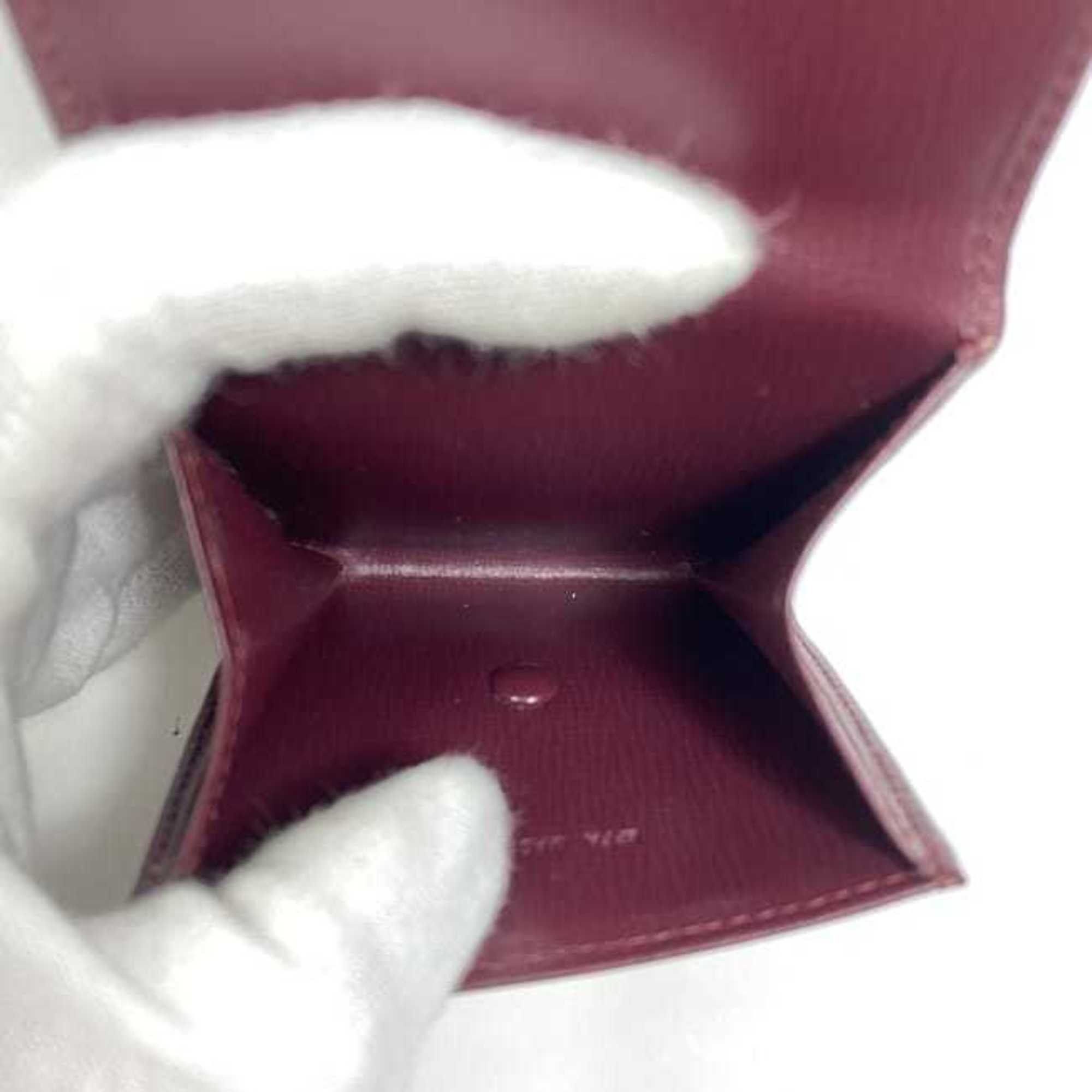 Cartier Cartier coin case ec-22263 Bordeaux Must purse leather compact wallet for men and women Size ONE SIZE - 8 Thumbnail