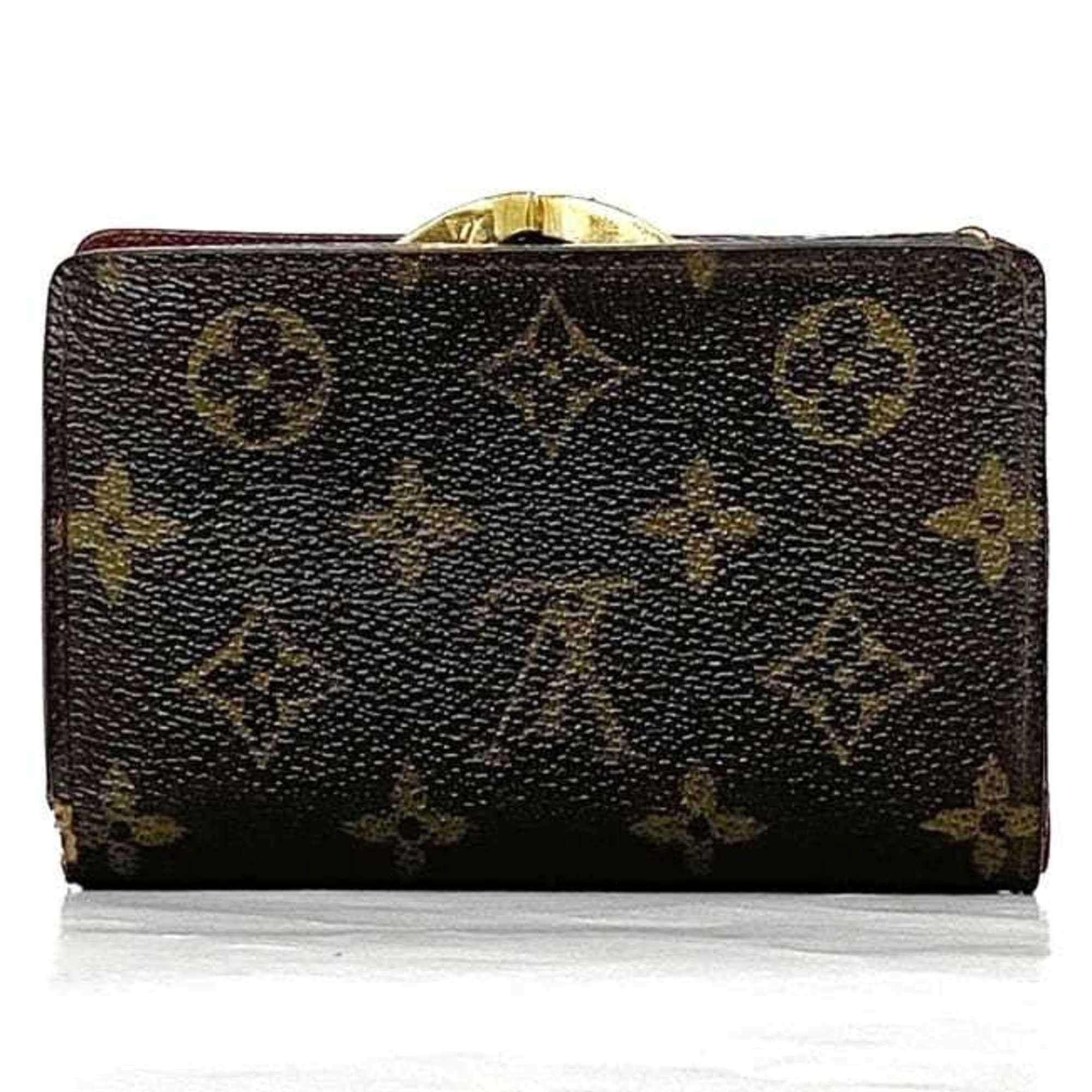 Louis Vuitton Louis Vuitton Bi-fold Wallet ec-22262 Brown Monogram M61663 Canvas MI1001 LOUIS VUITTON Compact Folding Size ONE SIZE - 3 Thumbnail