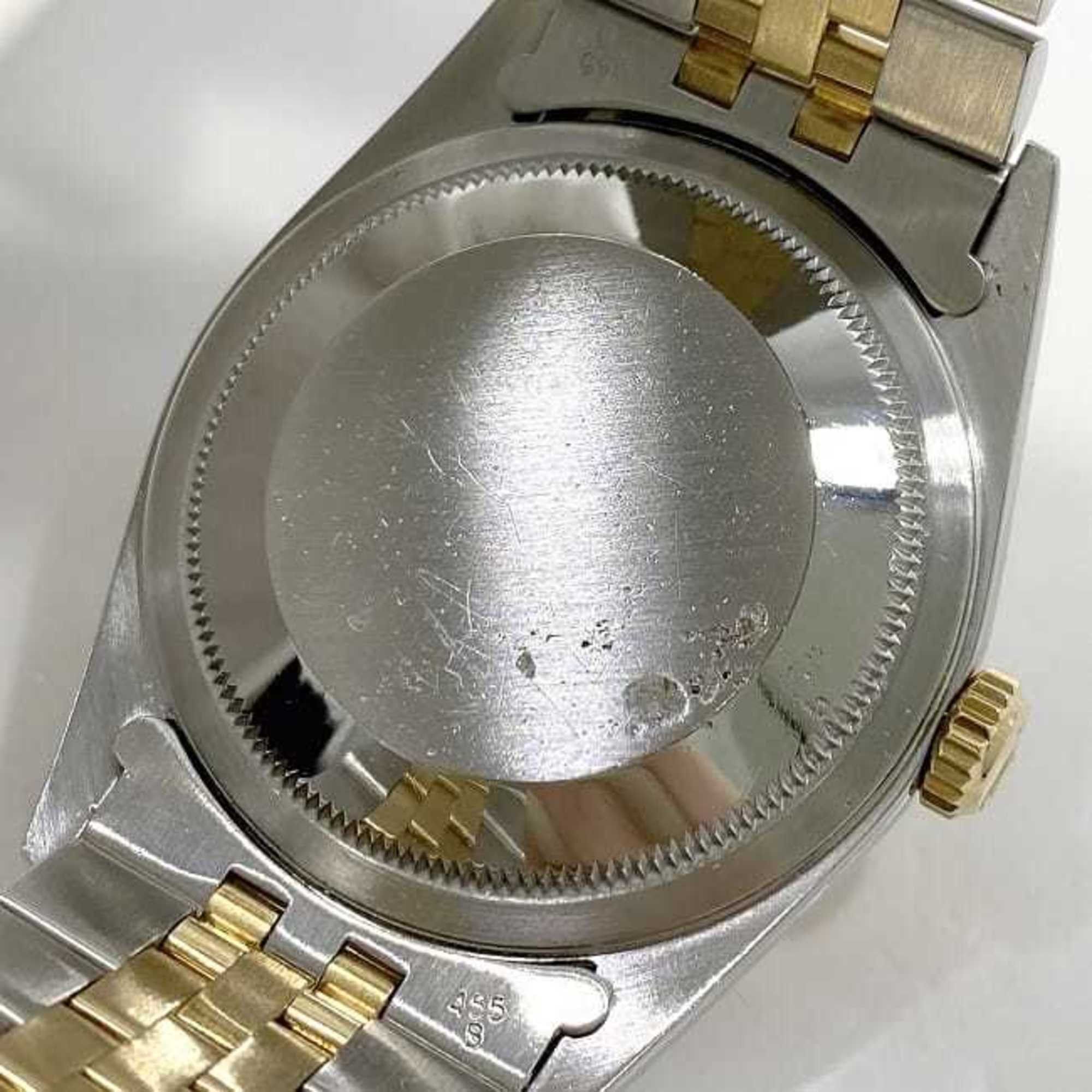 Rolex Rolex Watch Datejust f-22250 Combi 16233 Overhauled Polished SS 750 Automatic L-number Men's Gold Dial Luxury Size ONE SIZE - 8 Thumbnail