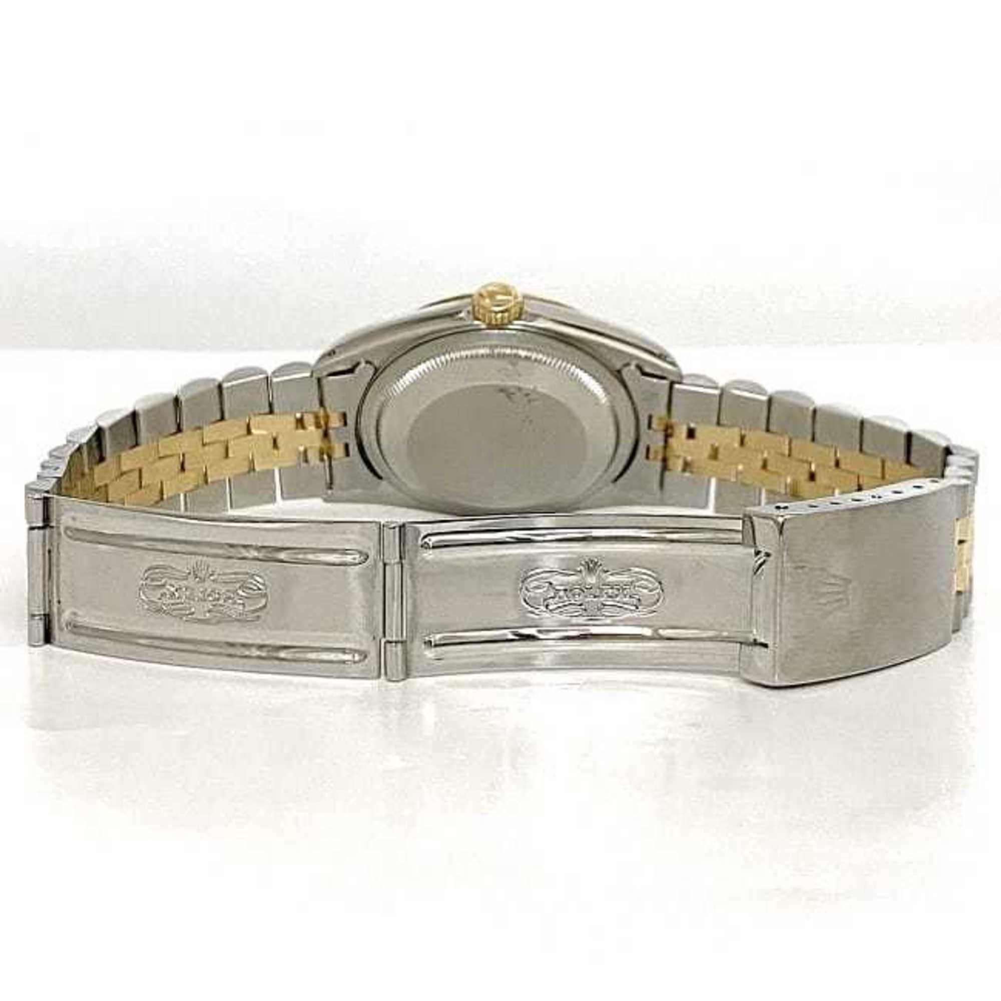 Rolex Rolex Watch Datejust f-22250 Combi 16233 Overhauled Polished SS 750 Automatic L-number Men's Gold Dial Luxury Size ONE SIZE - 5 Thumbnail