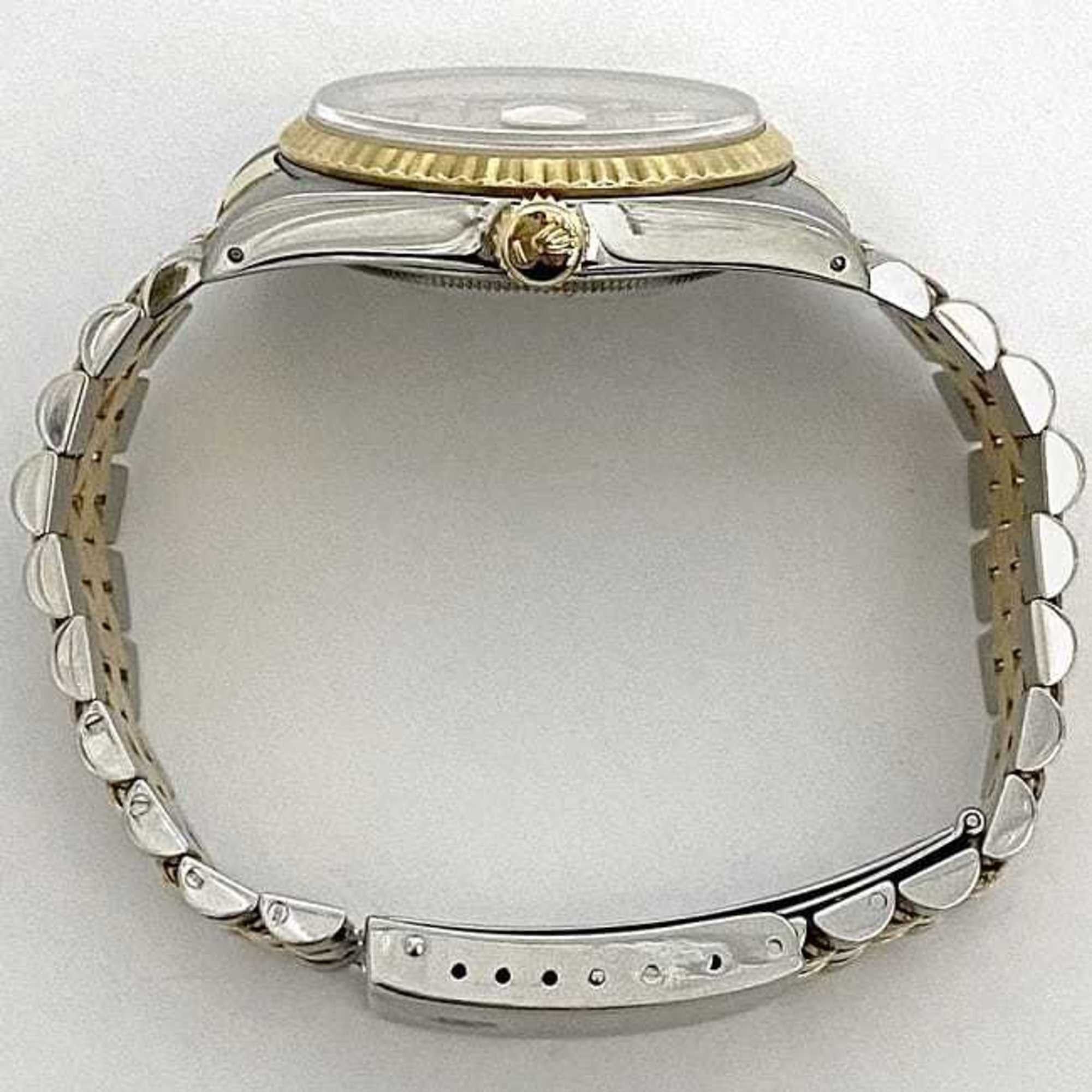Rolex Rolex Watch Datejust f-22250 Combi 16233 Overhauled Polished SS 750 Automatic L-number Men's Gold Dial Luxury Size ONE SIZE - 7 Thumbnail