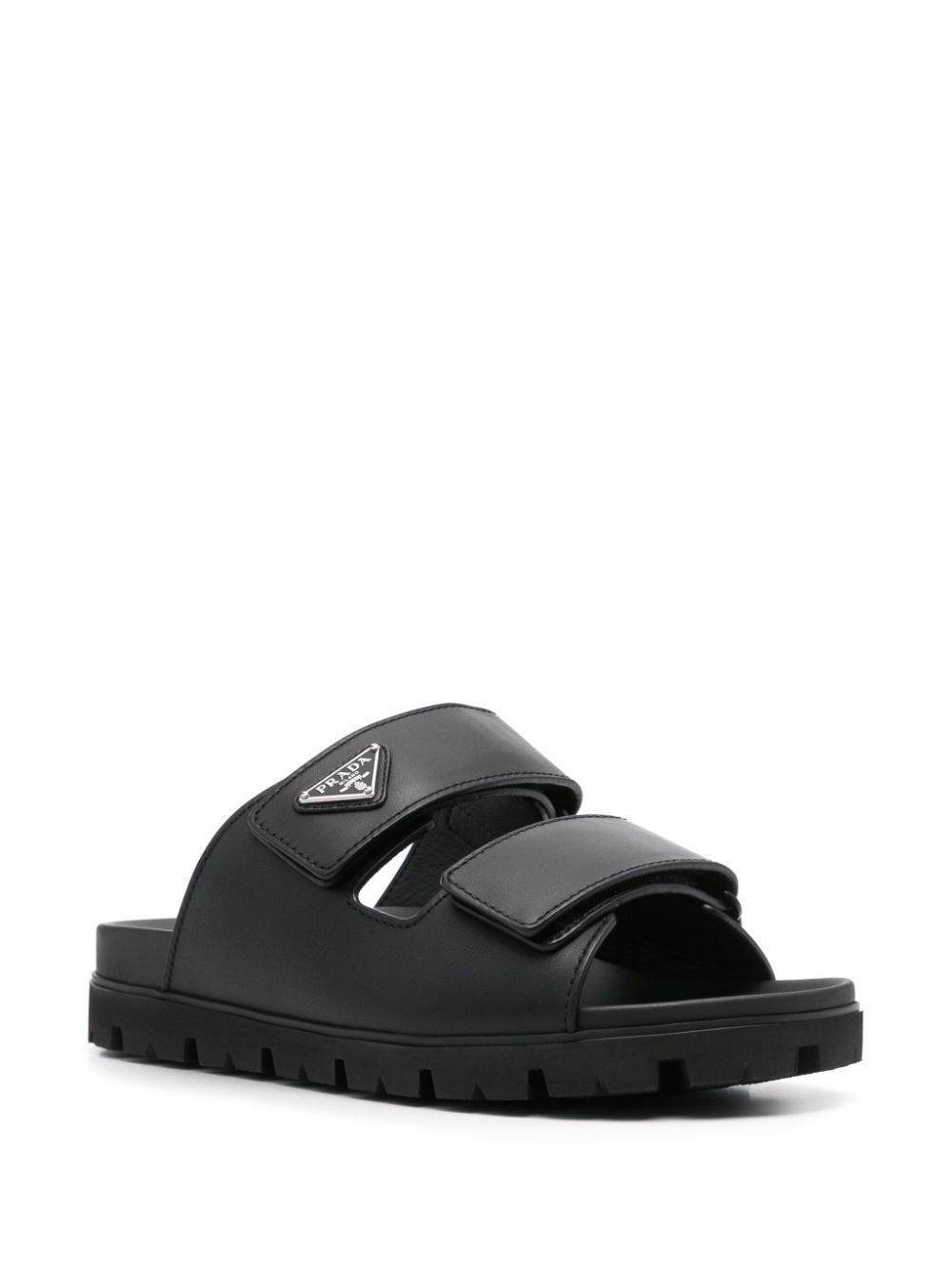 Prada LEATHER STRAP SANDALS Size US 7 / EU 40 - 2 Thumbnail