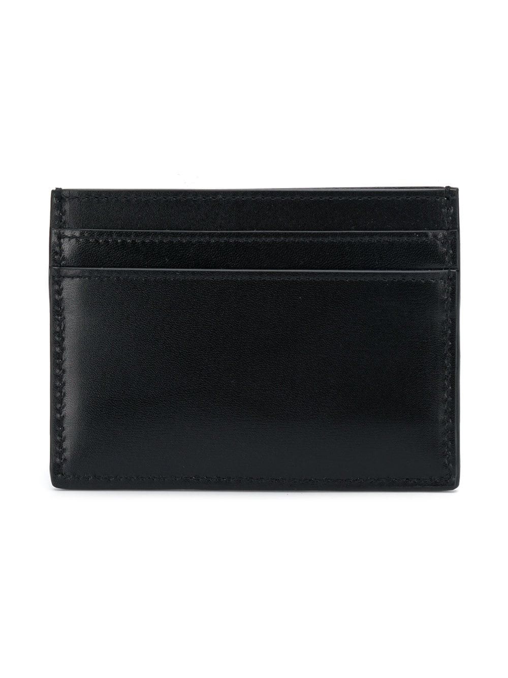 Saint Laurent Paris SMOOTH LEATHER CASSANDRE CARD HOLDER Size ONE SIZE - 2 Thumbnail