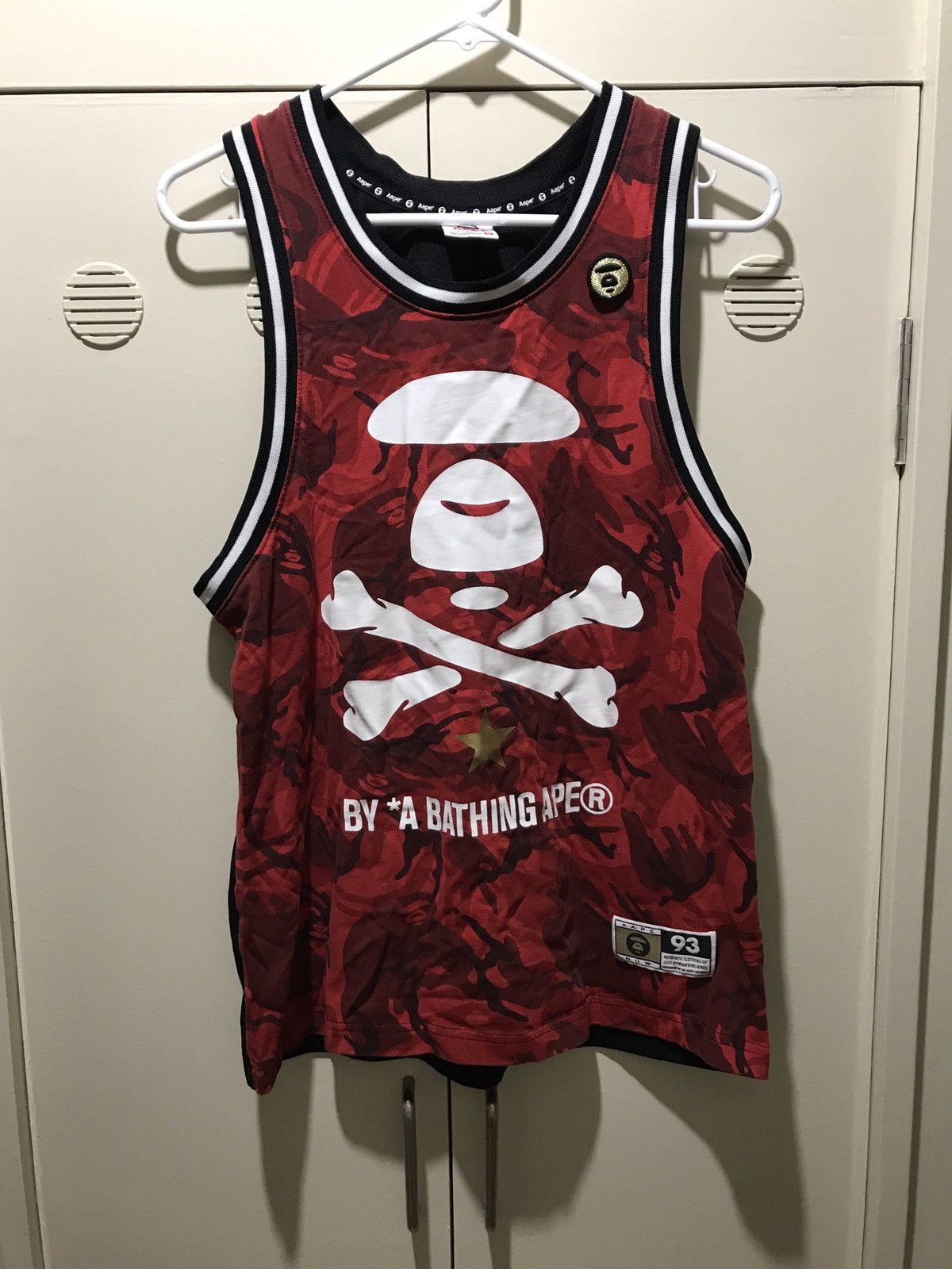 Bape Aape Baseball Jersey, Grailed