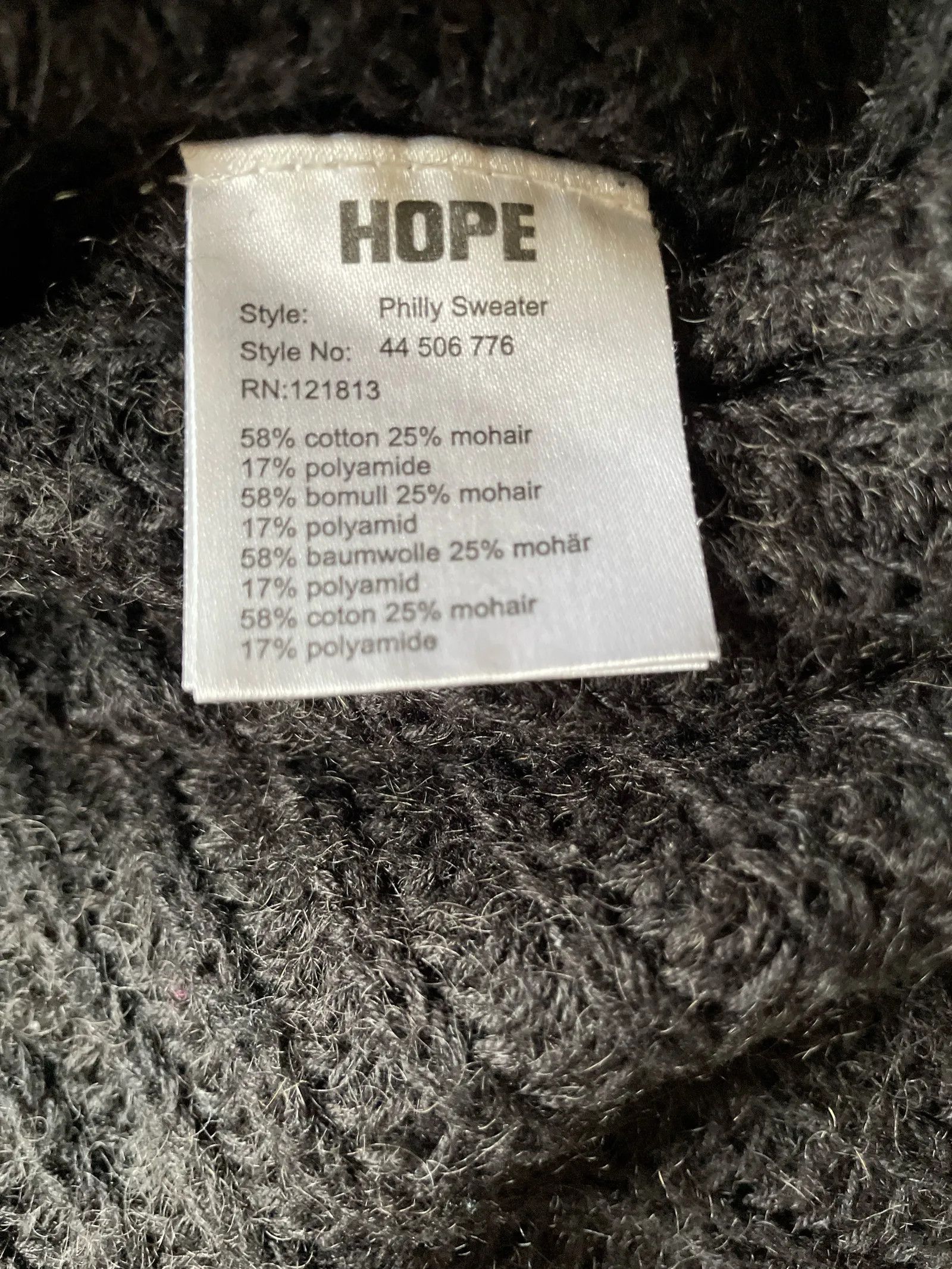 Hope Hope Philly Sweater Sweater Size XS / US 0-2 / IT 36-38 - 3 Thumbnail