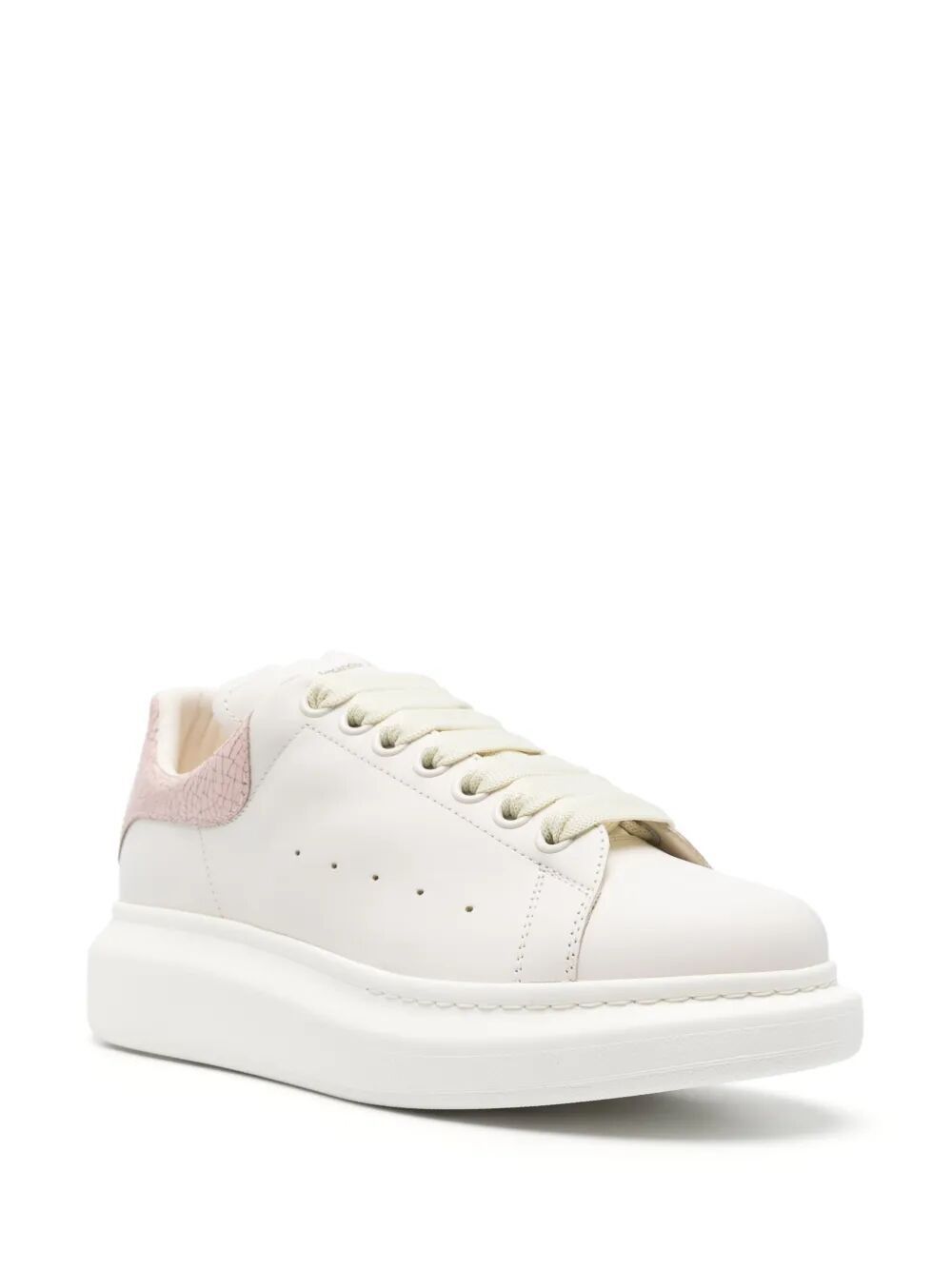 Alexander McQueen OVERSIZED SNEAKER WITH CRACKLED HEEL TAB Size US 10 / IT 40 - 2 Thumbnail
