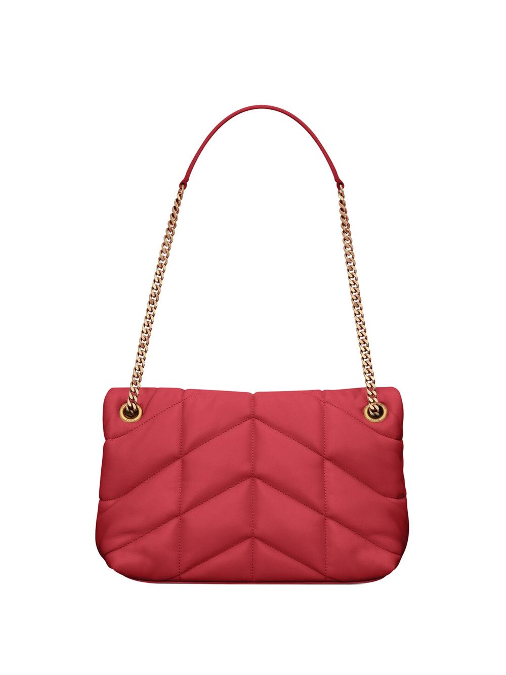 Saint Laurent Paris SMALL LOULOU PUFFER BAG IN NAPPA LEATHER Size ONE SIZE - 2 Thumbnail