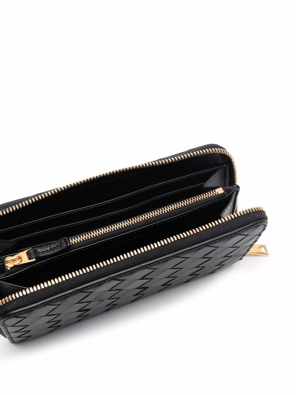 Bottega Veneta PORTAFOGLIO INTRECCIATO CON ZIP Size ONE SIZE - 3 Thumbnail