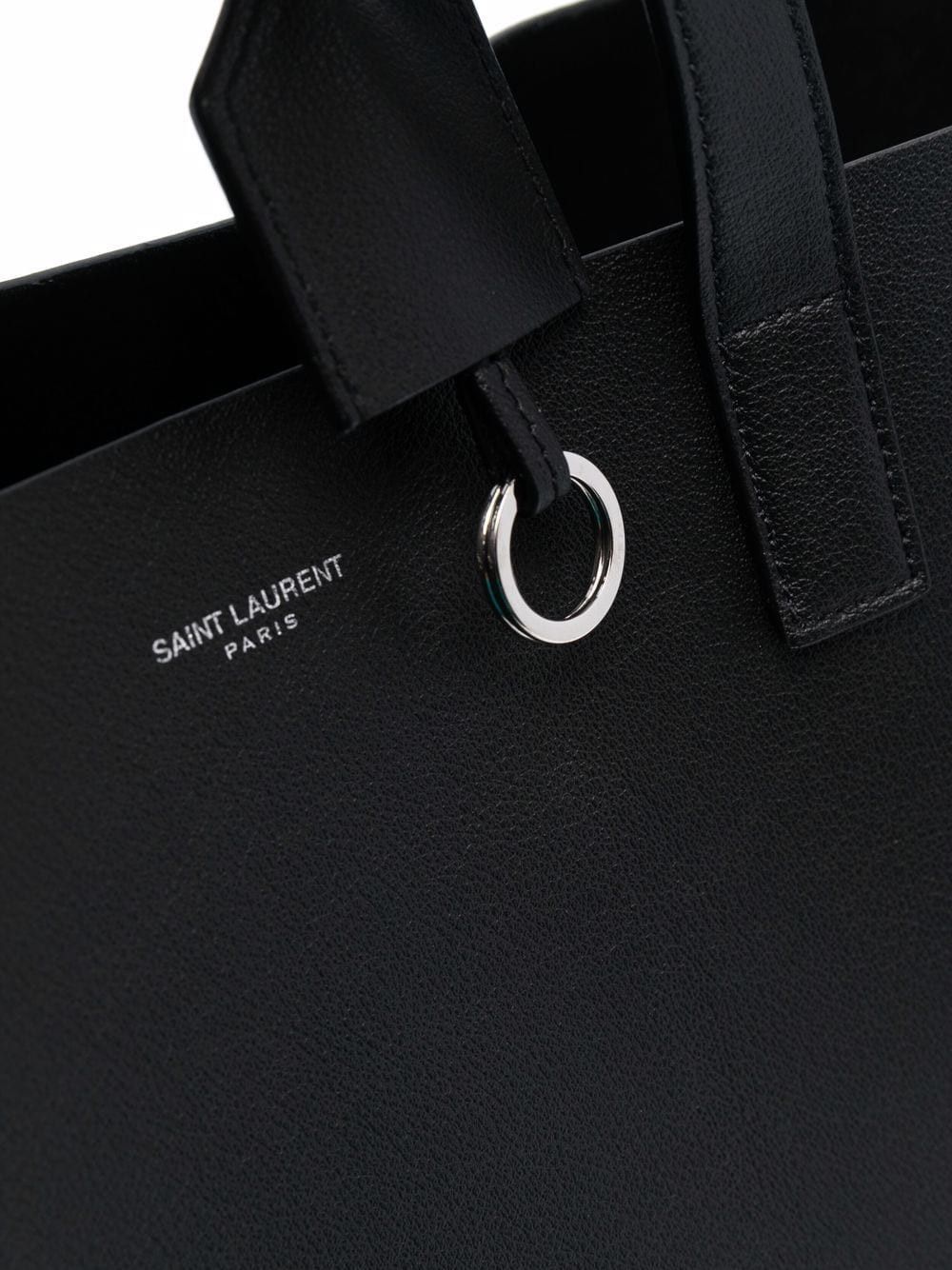Saint Laurent Paris BOLD LEATHER TOTE BAG Size ONE SIZE - 4 Thumbnail