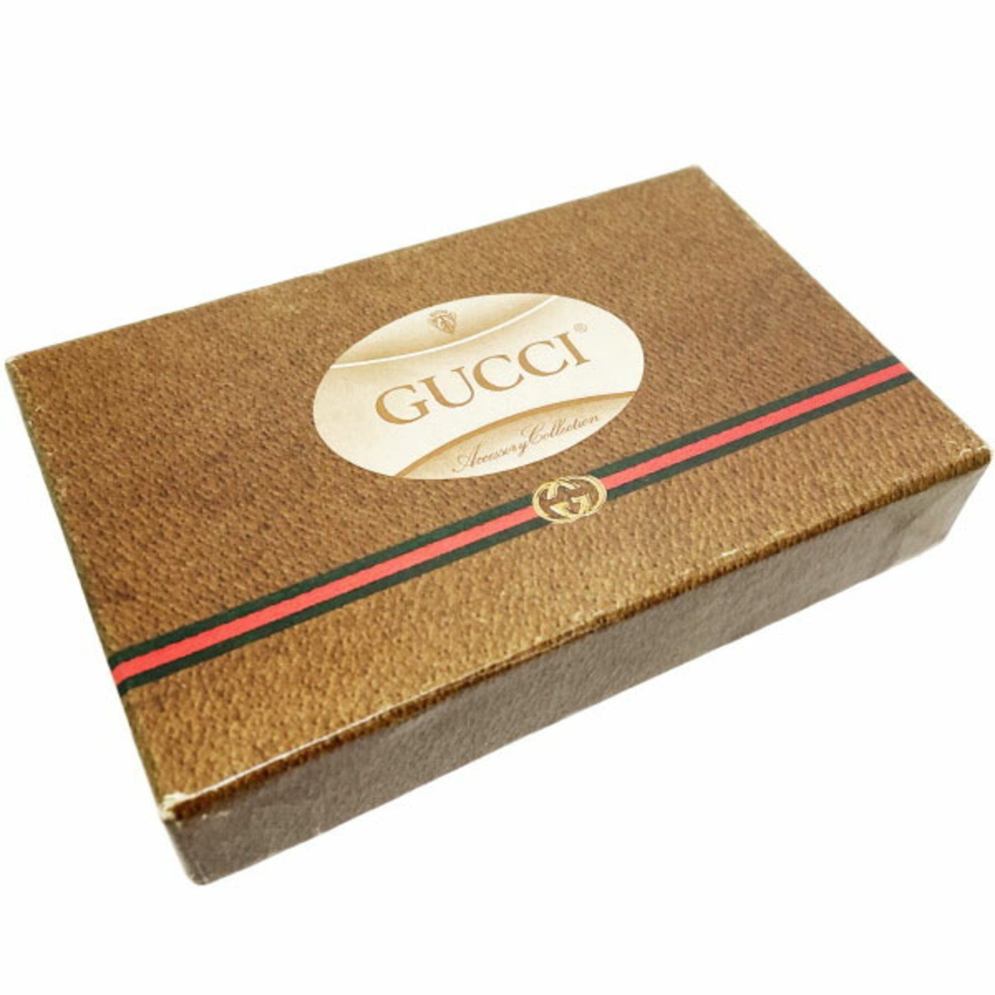 Gucci Gucci key case, 3-ring leather, brown, 98 12 001, GUCCI, old ring, holder, SS-14337 Size ONE SIZE - 8 Thumbnail