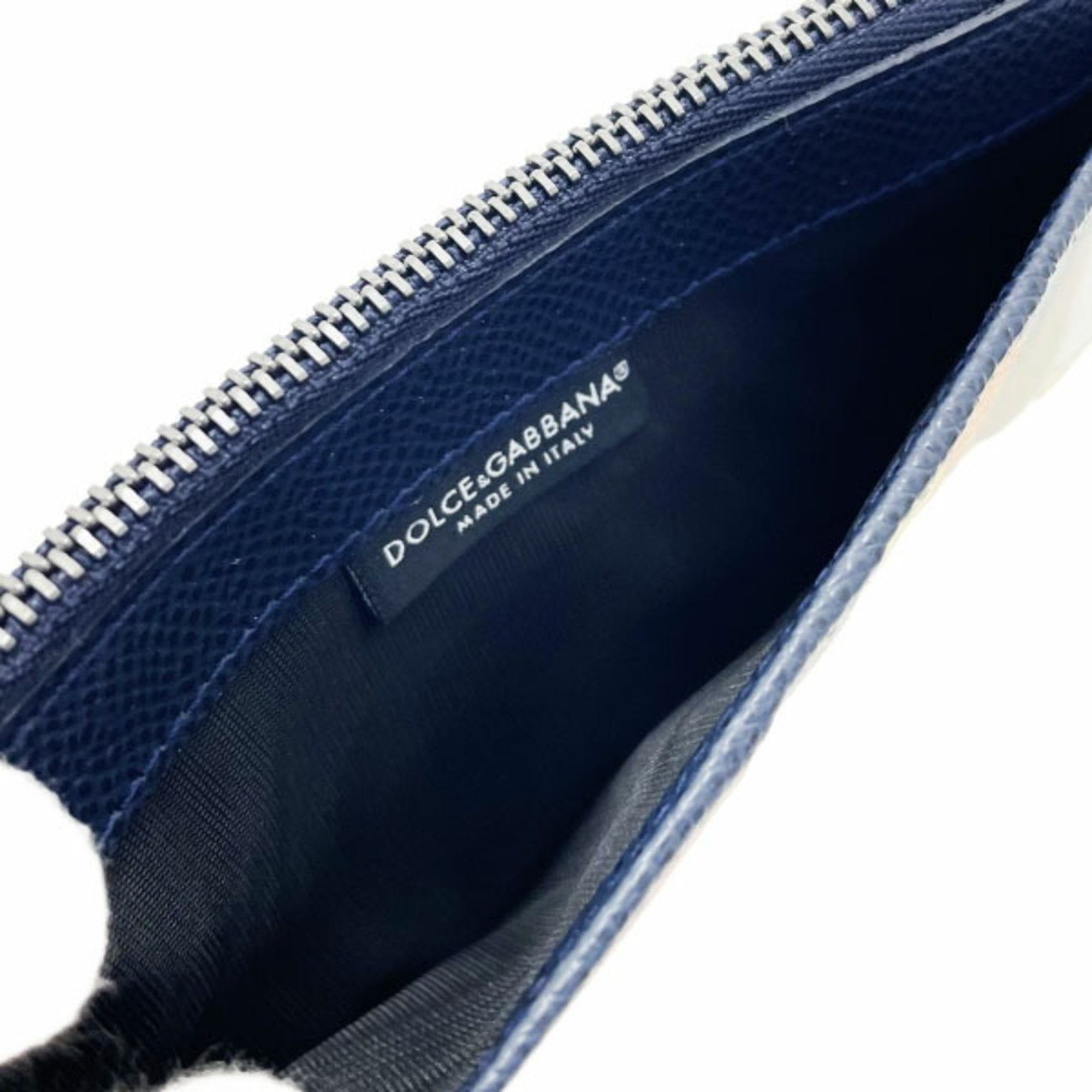 Dolce & Gabbana Dolce & Gabbana Card Case Coin Leather Multicolor Red Navy BP2172 AJ785 DOLCE GABBANA Holder Purse IC Pass D&G YY-14324 Size ONE SIZE - 6 Thumbnail