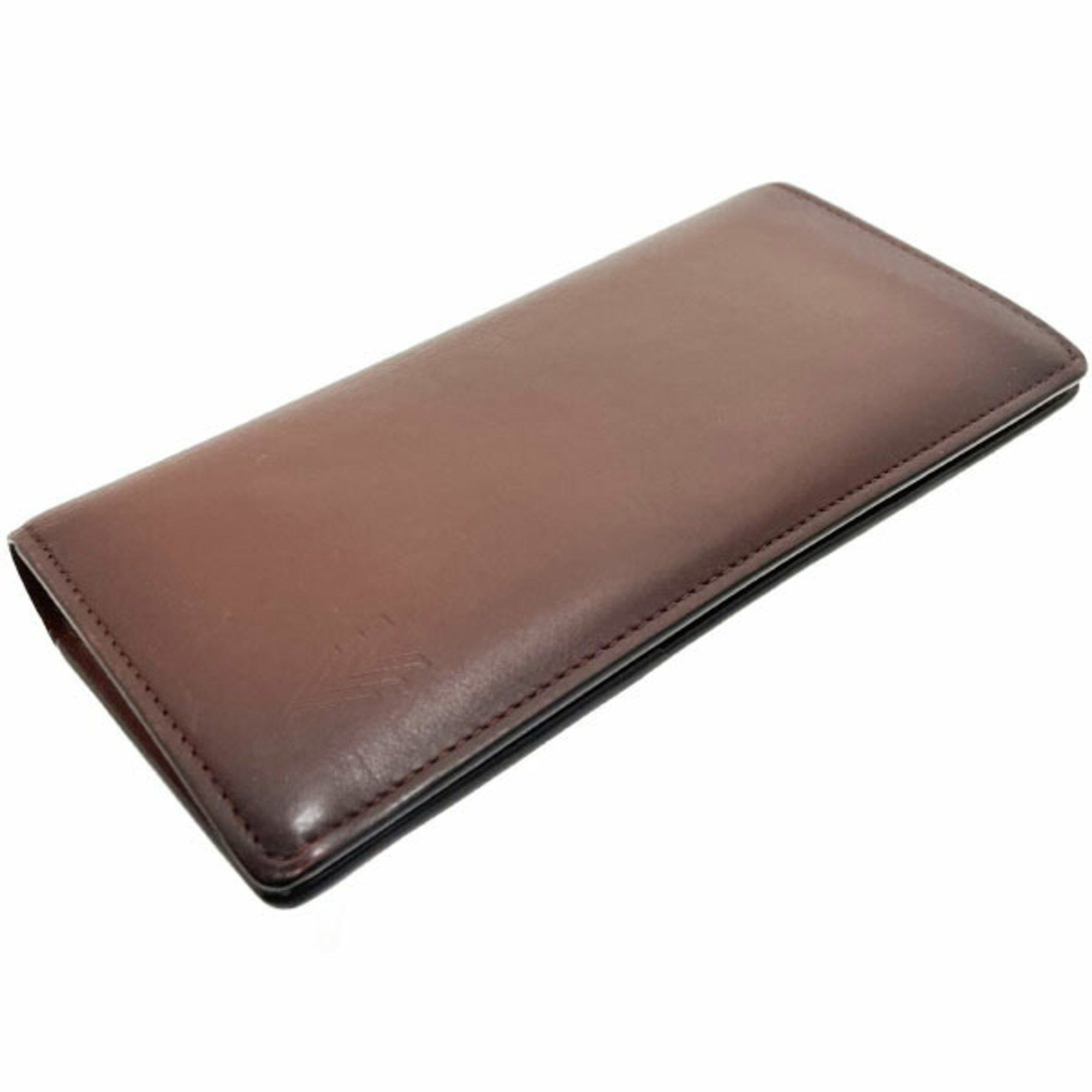 Louis Vuitton Louis Vuitton Long Wallet Ombre Portefeuille Brazza Leather Brown M61195 LOUIS VUITTON Bi-fold Men's AA-14369 Size ONE SIZE - 4 Thumbnail