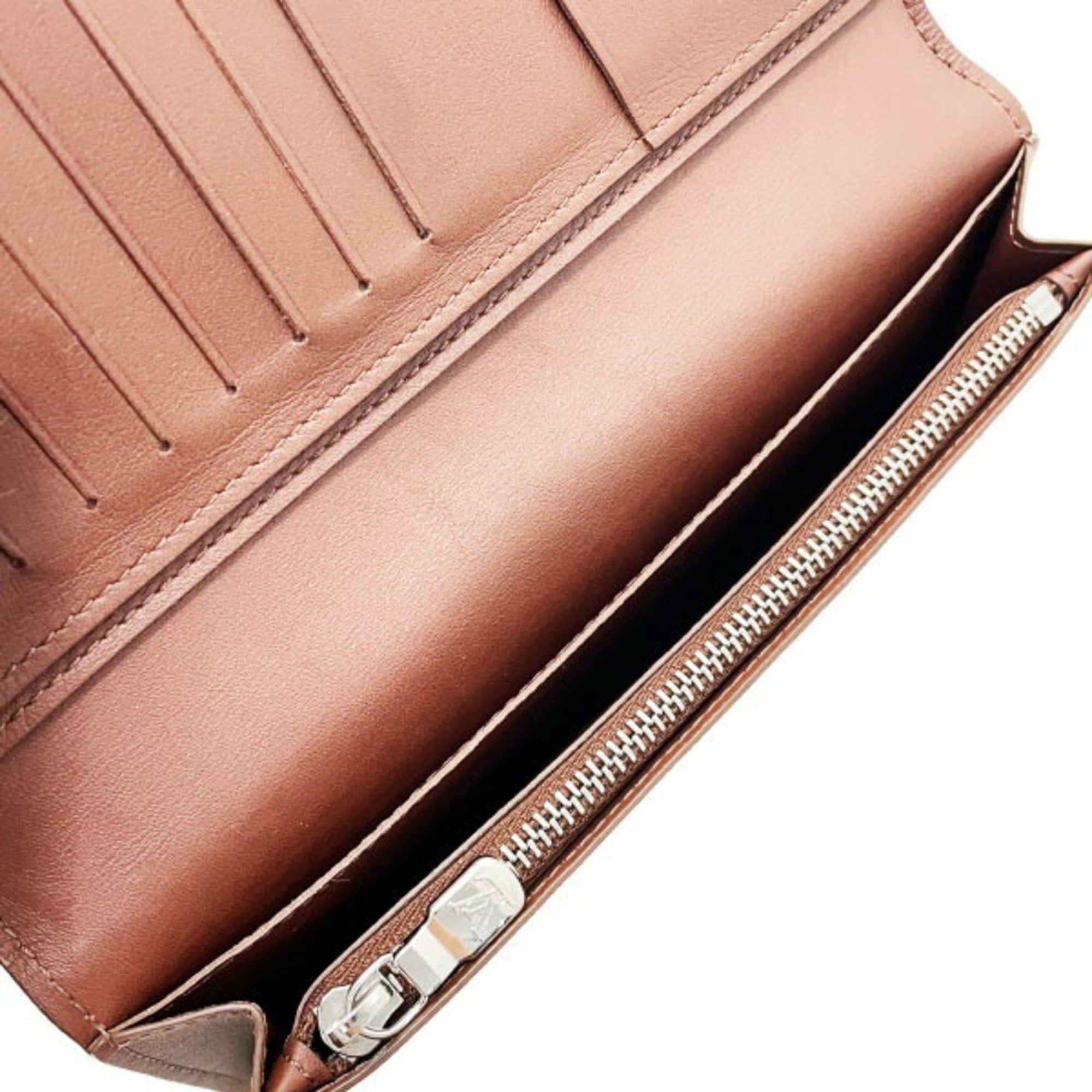 Louis Vuitton Louis Vuitton Long Wallet Ombre Portefeuille Brazza Leather Brown M61195 LOUIS VUITTON Bi-fold Men's AA-14369 Size ONE SIZE - 9 Thumbnail