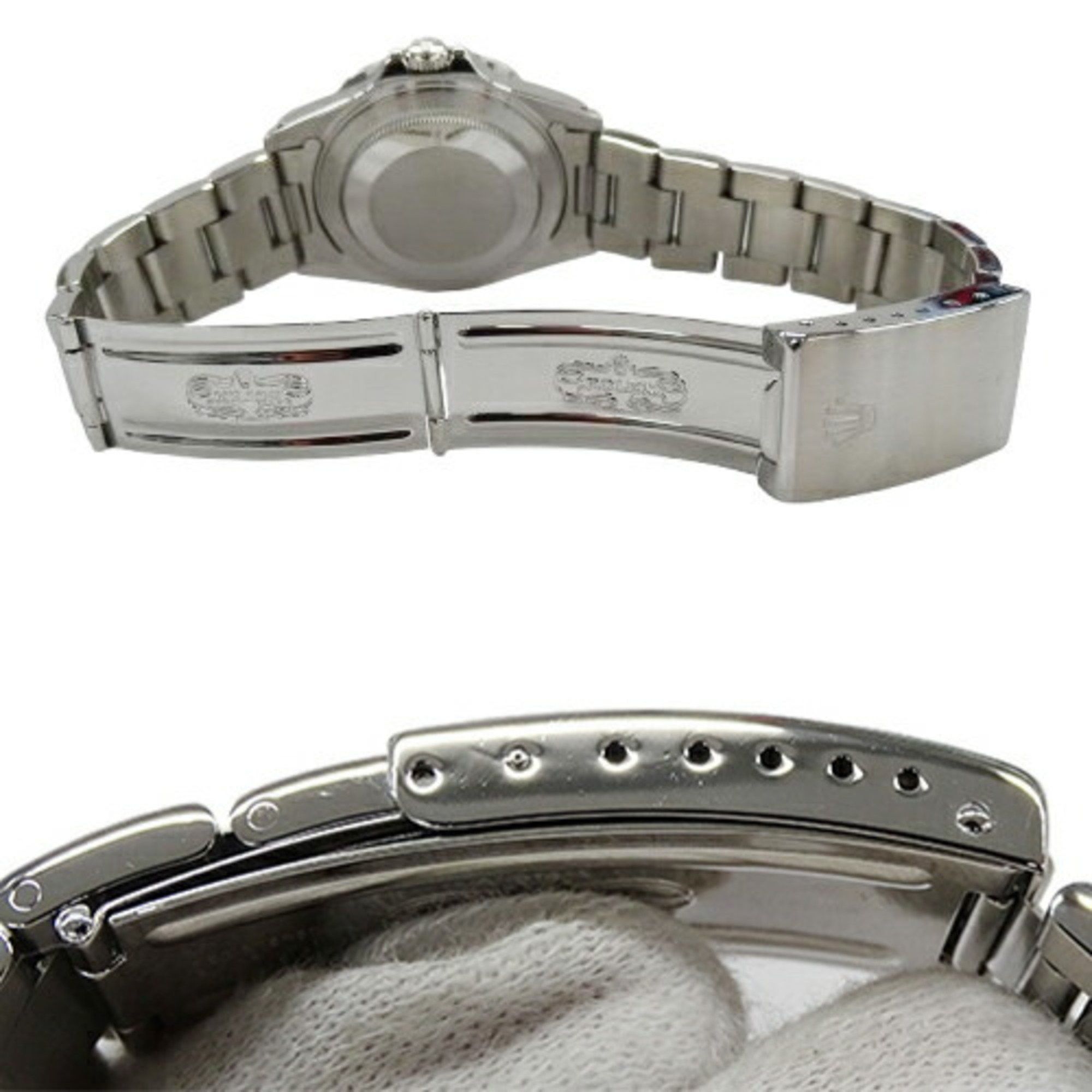 Rolex Rolex GMT Master II 16710 W number Wristwatch Men's Date Automatic AT Stainless Steel SS Silver Black Red Polished Size ONE SIZE - 5 Thumbnail