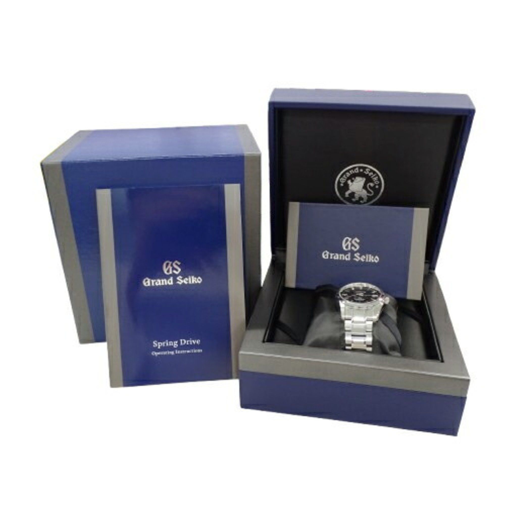 Other Grand Seiko GS Mechanical 9S55-0010 SBGR023 Watch Men's Date Automatic AT Stainless Steel SS Silver Black Polished Size ONE SIZE - 9 Thumbnail