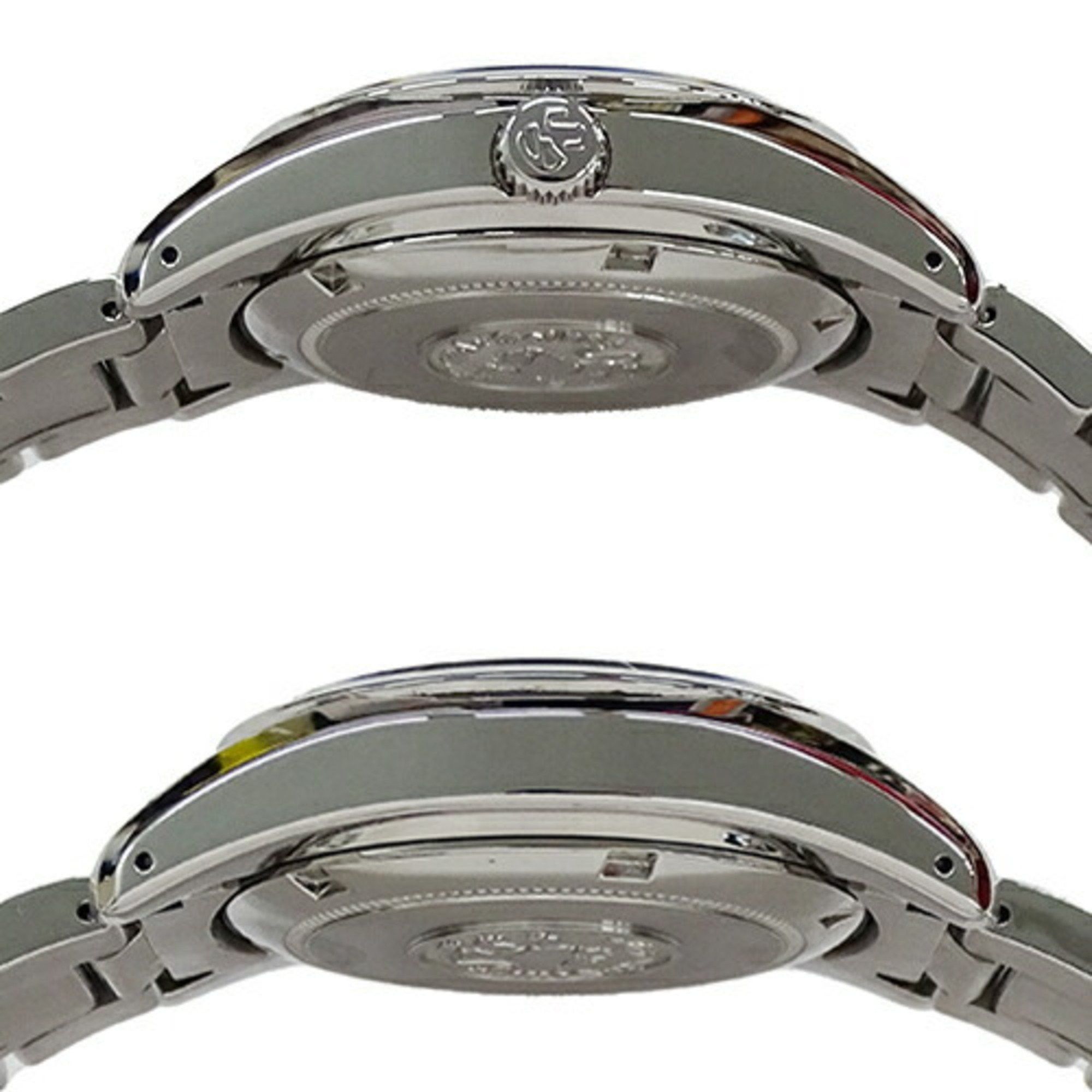 Other Grand Seiko GS Mechanical 9S55-0010 SBGR023 Watch Men's Date Automatic AT Stainless Steel SS Silver Black Polished Size ONE SIZE - 4 Thumbnail