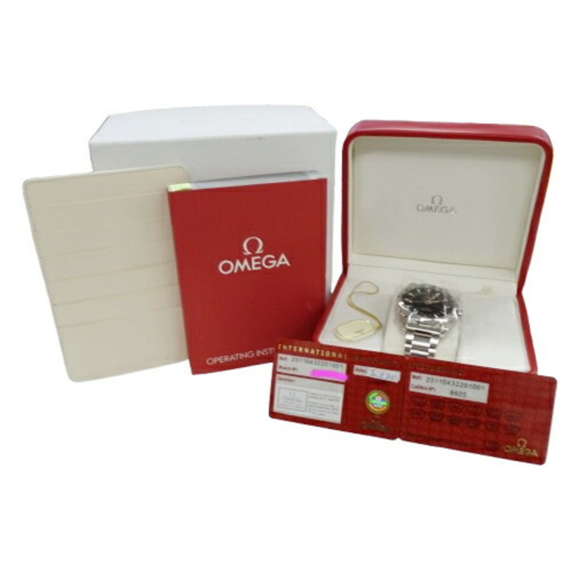 Omega OMEGA Seamaster Aqua Terra 231.10.43.22.01.001 Men's Watch GMT Coaxial Date Automatic AT Stainless Steel SS Silver Black Polished Size ONE SIZE - 8 Thumbnail