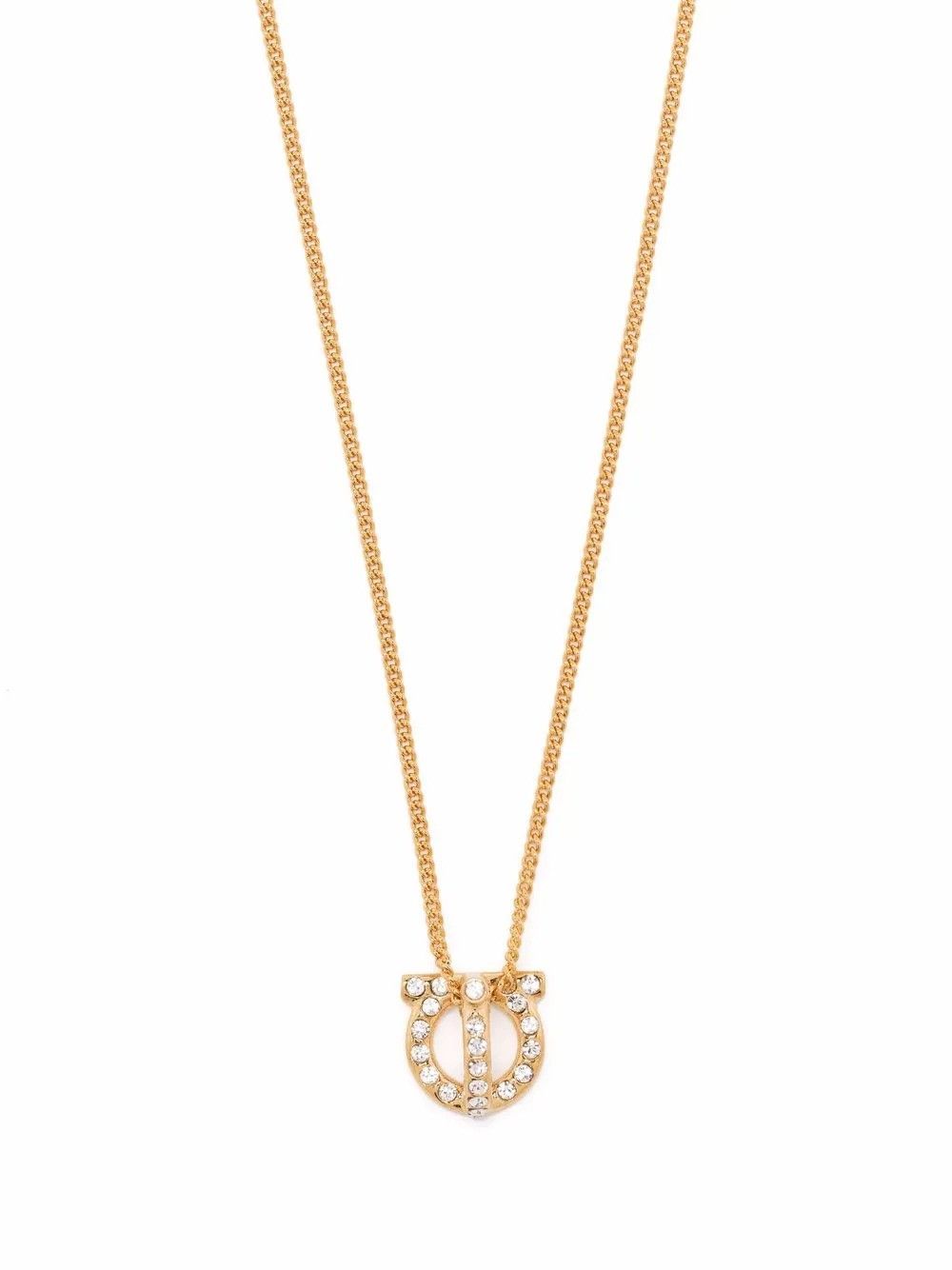 Salvatore Ferragamo GANCINI 3D CRYSTALS NECKLACE Size ONE SIZE - 3 Thumbnail