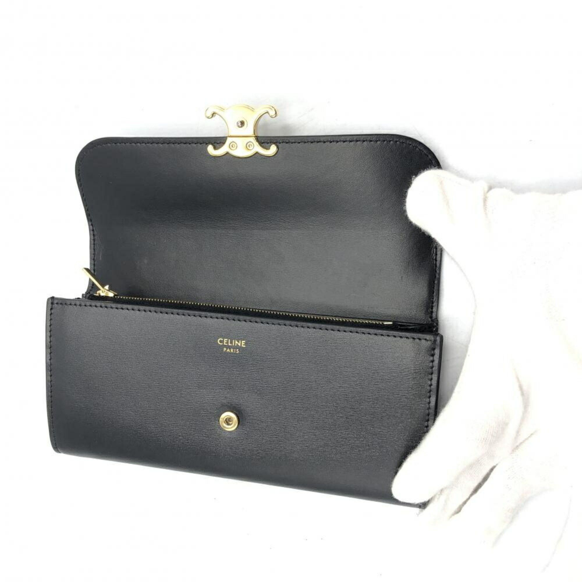 Celine Céline Triomphe wallet Size ONE SIZE - 4 Thumbnail