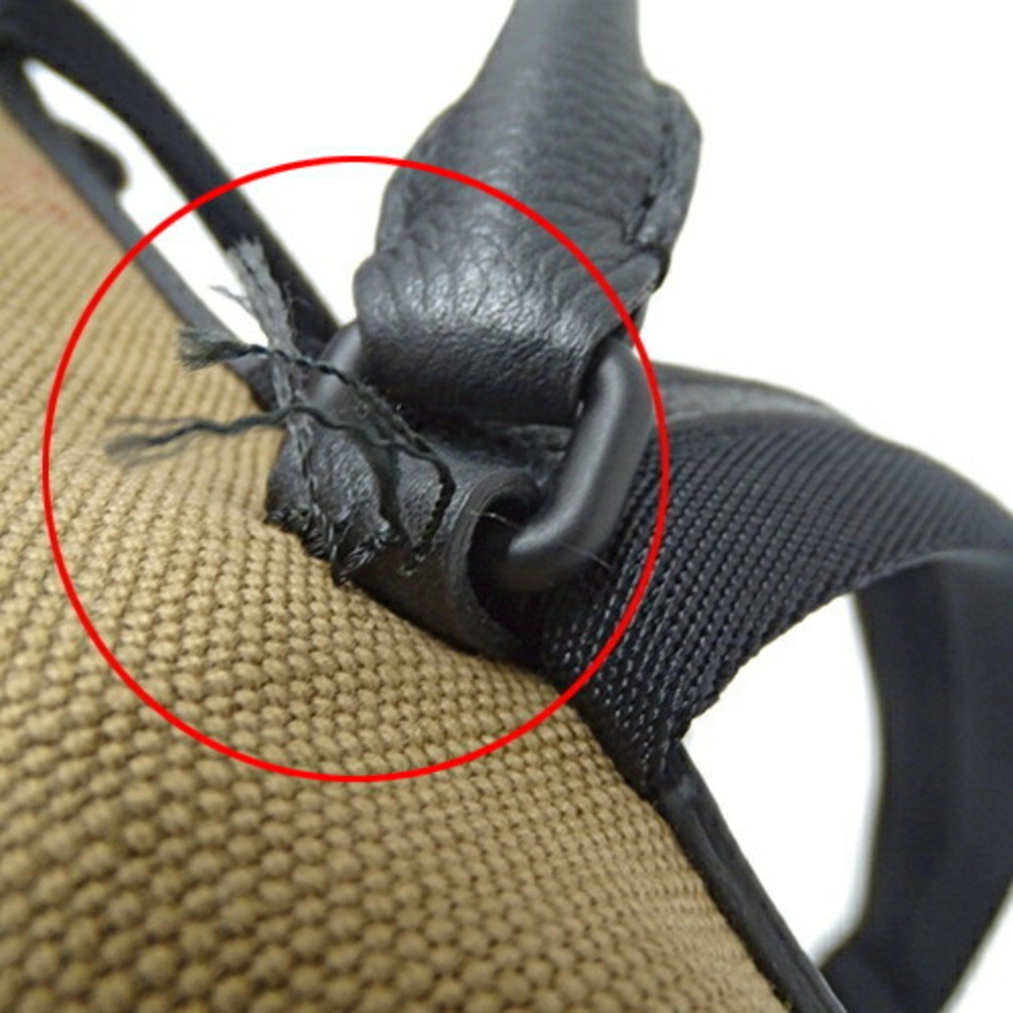 Burberry Burberry Men's Bag Backpack Canvas Beige Mega Check Pattern Size ONE SIZE - 8 Thumbnail