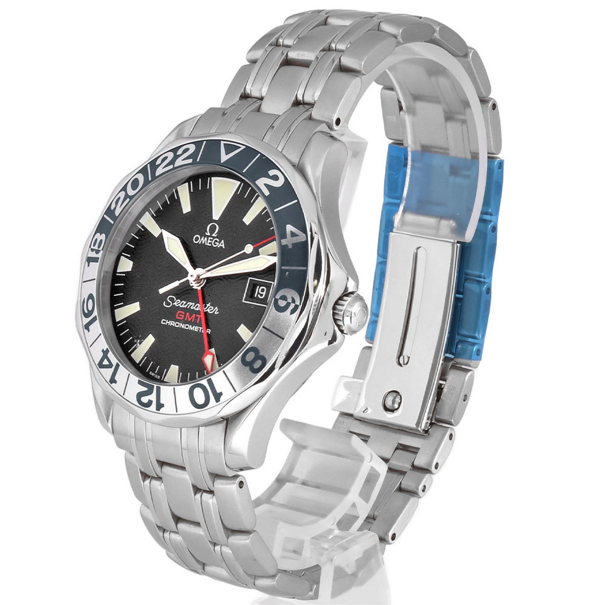 Omega OMEGA 2534.50.00 Seamaster 300 GMT 50th Anniversary Model Automatic Watch Black Dial Men's Size ONE SIZE - 2 Thumbnail