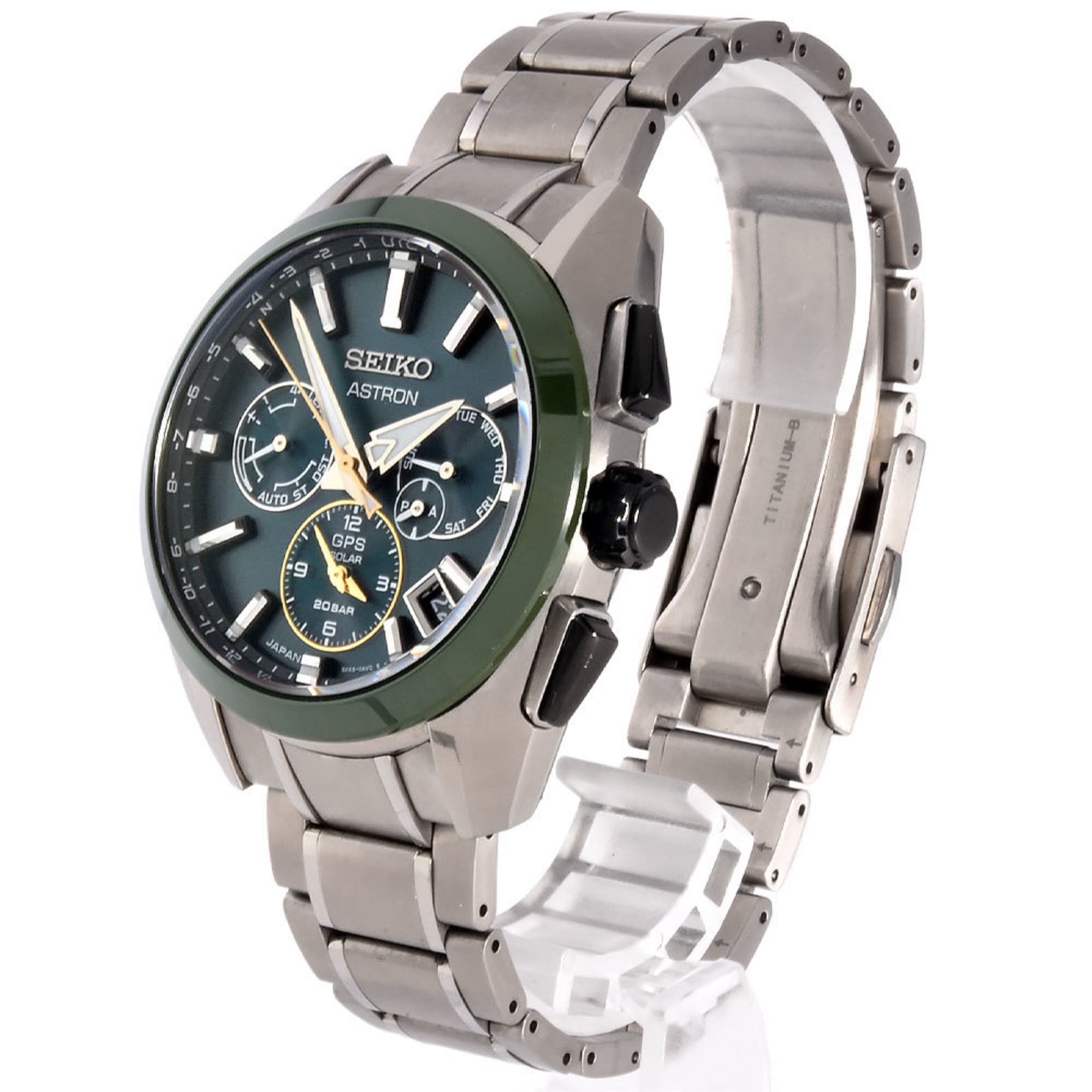 Seiko Seiko SBXC071 Astron Watch, Solar, Green Dial, Men's Size ONE SIZE - 2 Thumbnail