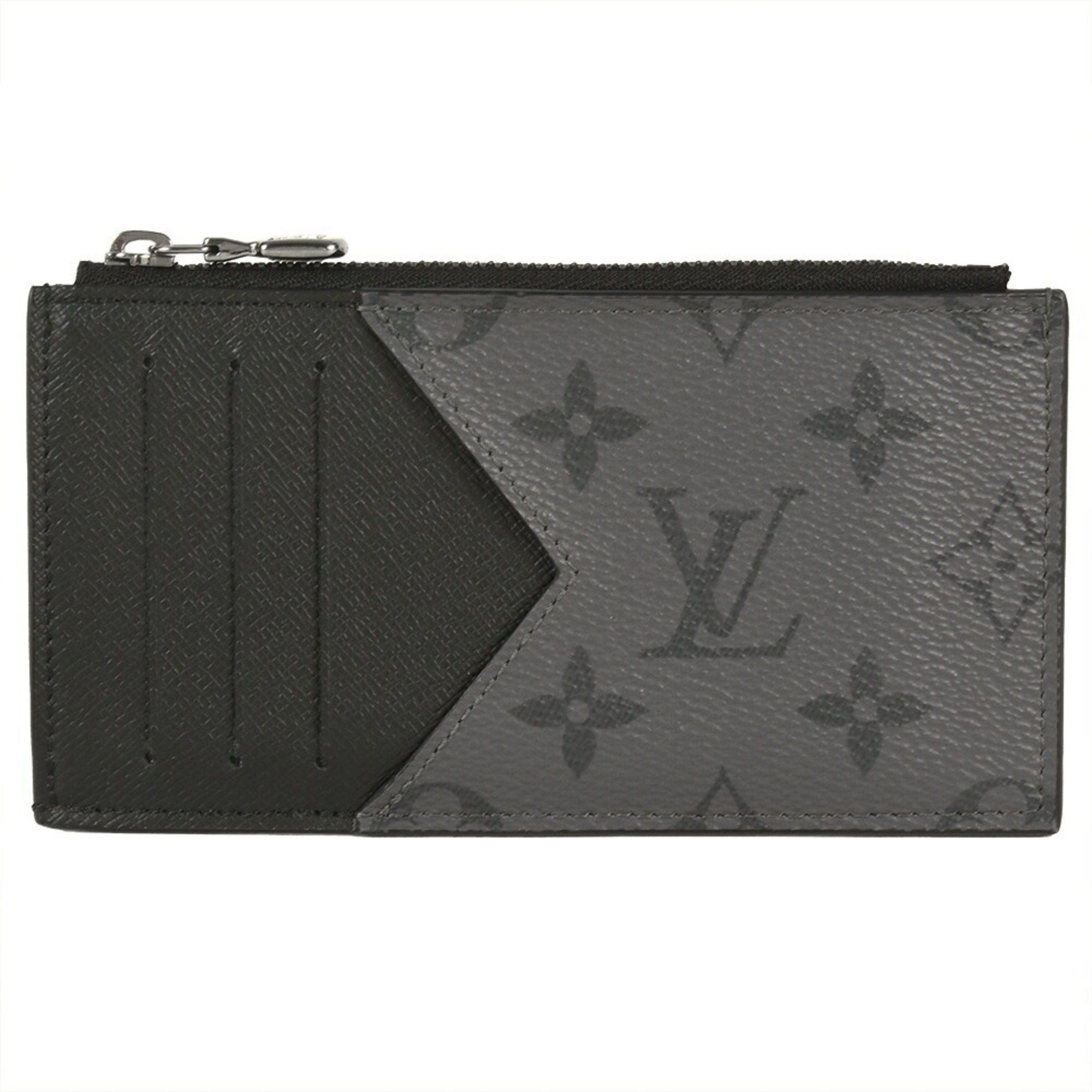 Louis Vuitton LOUIS VUITTON Coin Card Holder Taigarama Case M69533 Noir Fragment Size ONE SIZE - 2 Thumbnail
