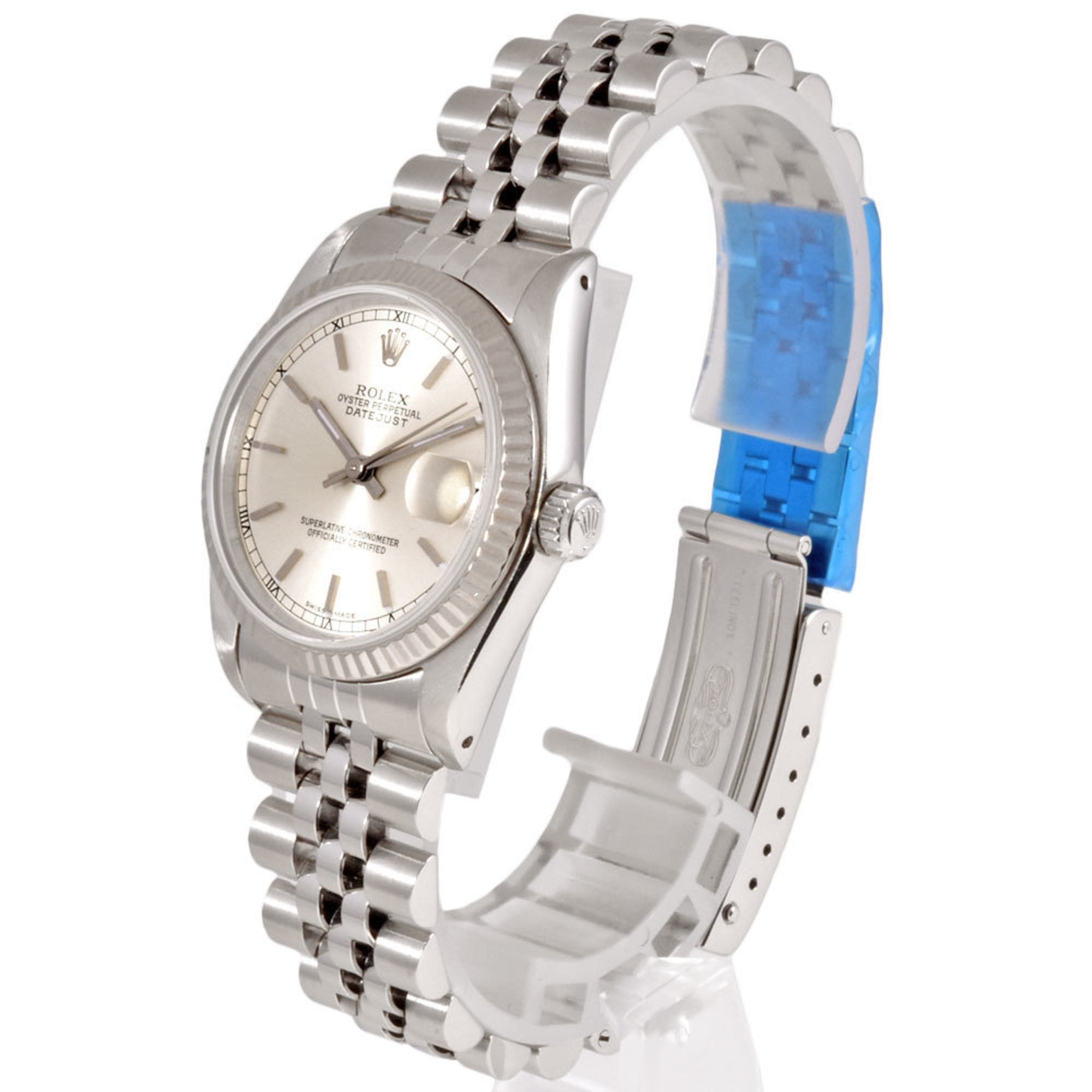 Rolex Rolex 68274 Datejust 31 N series (manufactured around 1991) Automatic watch Silver dial SS x WG Men's Size ONE SIZE - 2 Thumbnail