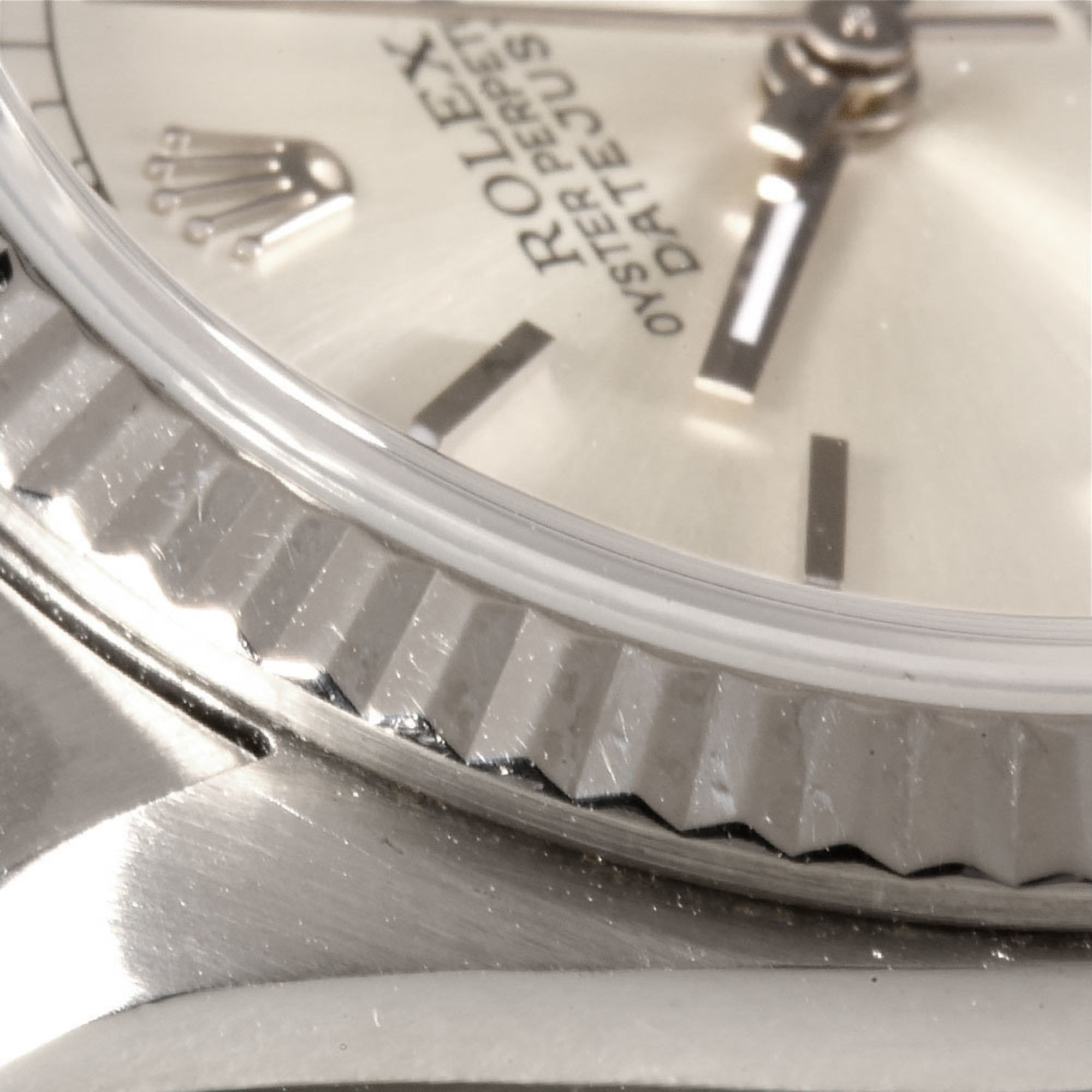 Rolex Rolex 68274 Datejust 31 N series (manufactured around 1991) Automatic watch Silver dial SS x WG Men's Size ONE SIZE - 8 Thumbnail