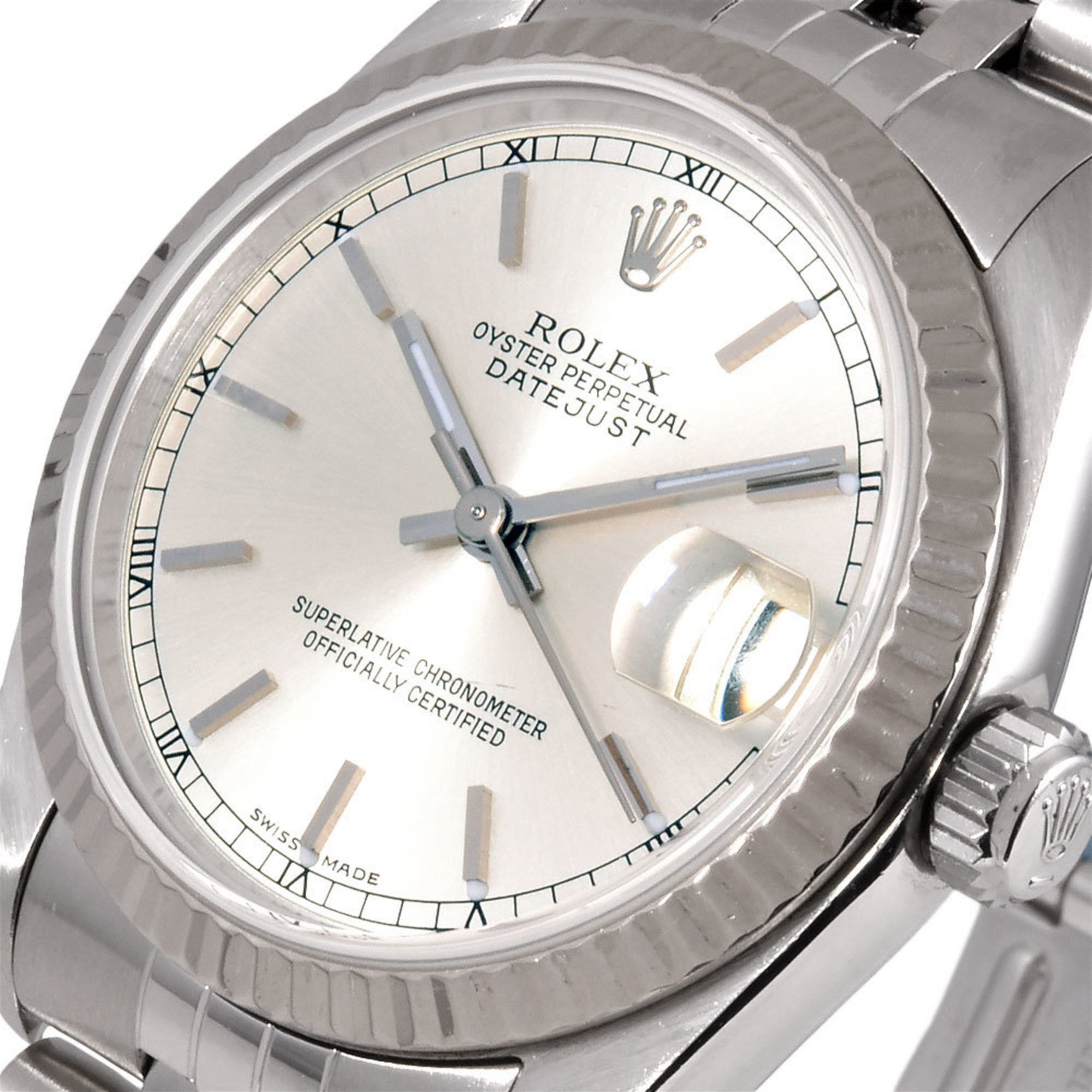 Rolex Rolex 68274 Datejust 31 N series (manufactured around 1991) Automatic watch Silver dial SS x WG Men's Size ONE SIZE - 7 Thumbnail