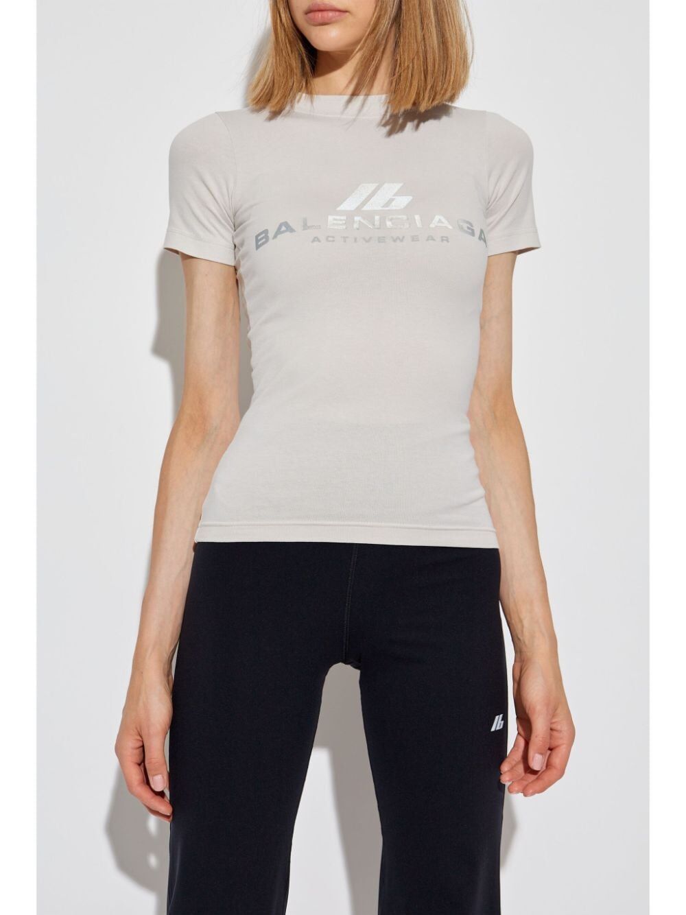Balenciaga T-SHIRT ACTIVEWEAR ADERENTE Size L / US 10 / IT 46 - 2 Thumbnail