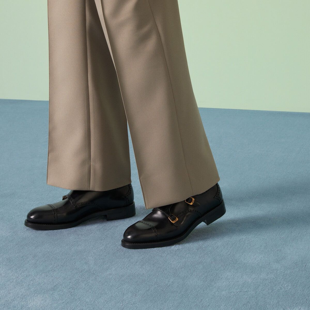 Gucci Gucci Monk Strap Leather Shoes SIZE 6 Size ONE SIZE - 4 Thumbnail