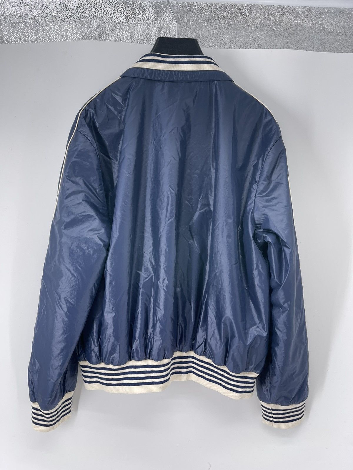 Celine Blouson Jacket in Lightweight Nylon Navy Size US M / EU 48-50 / 2 - 3 Thumbnail